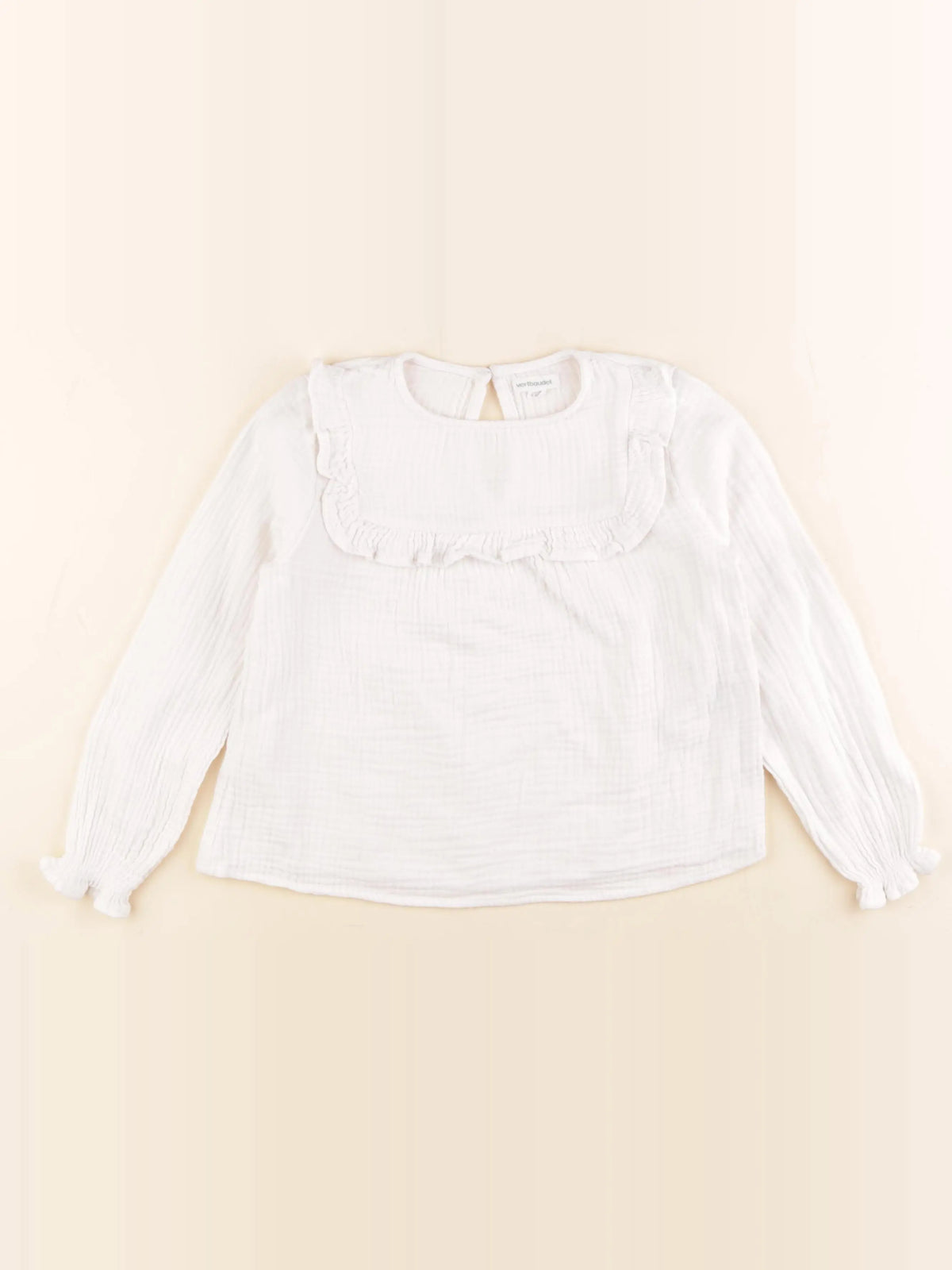 Vertbaudet - blouse blanc - 6 ans