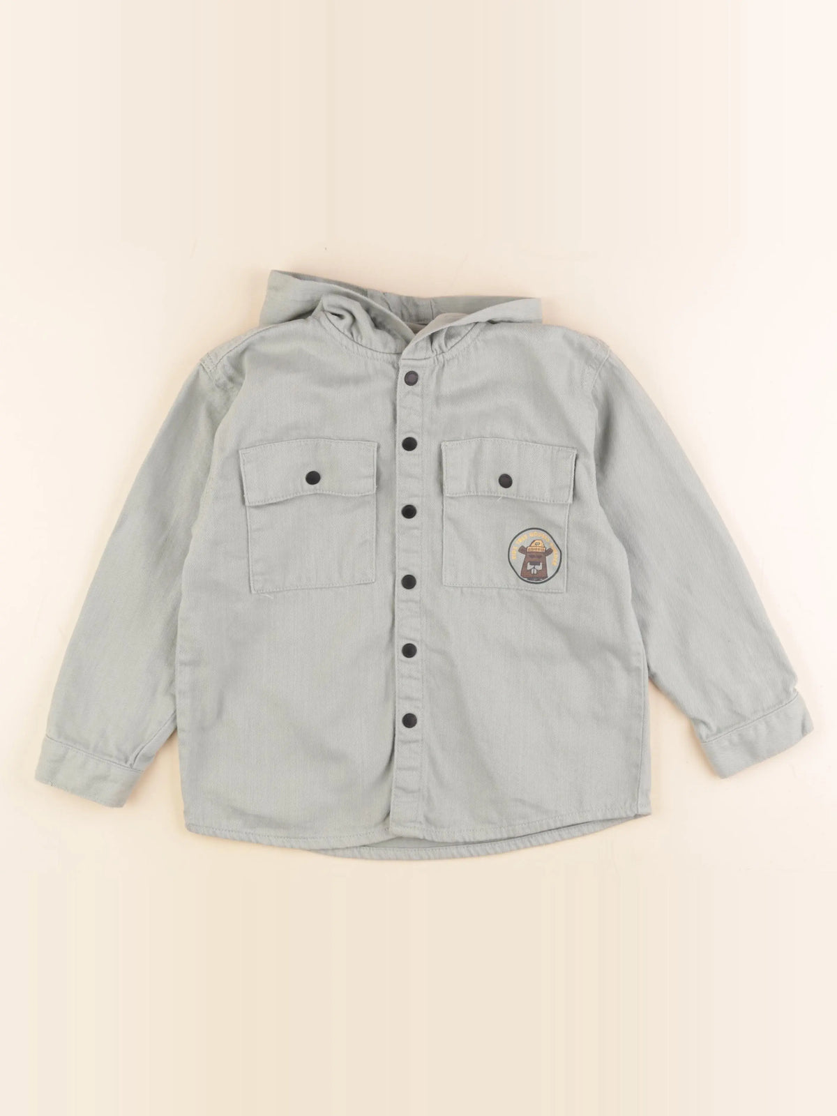 Vertbaudet - chemise vert - 8 ans