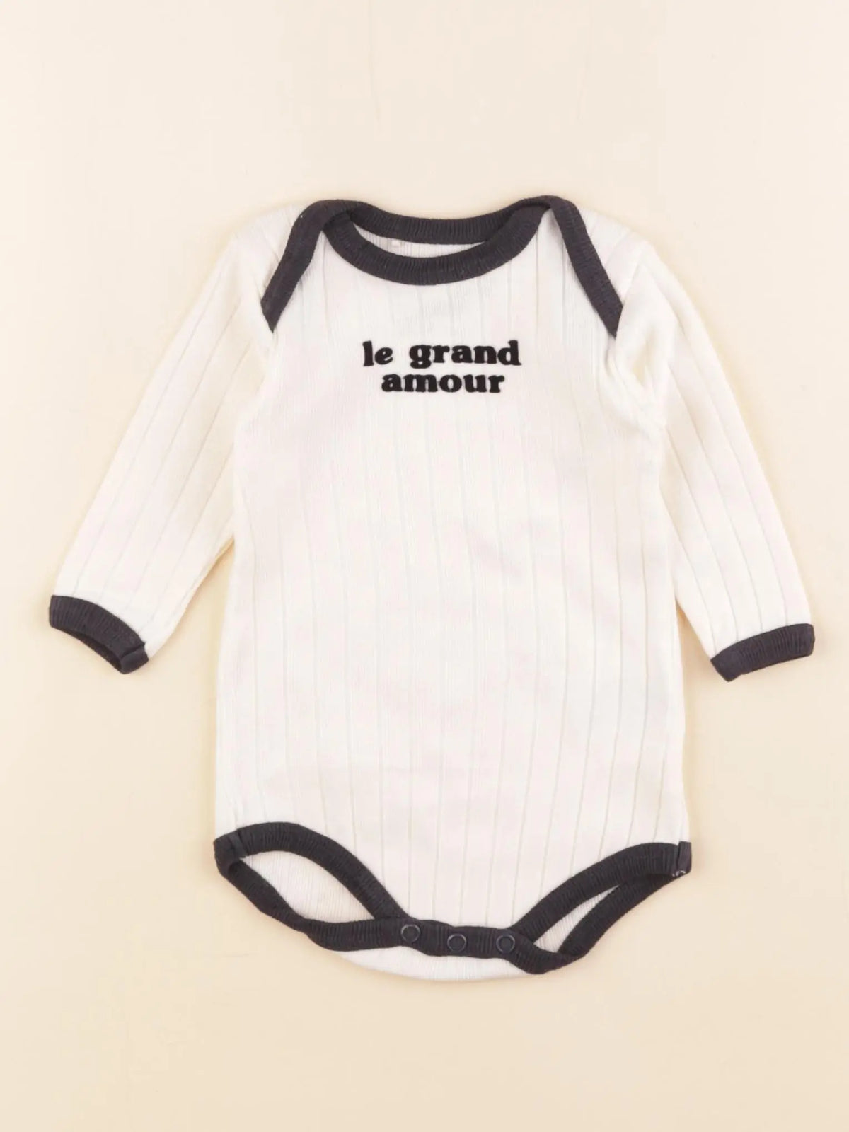 Emoi emoi - body beige - 6 mois