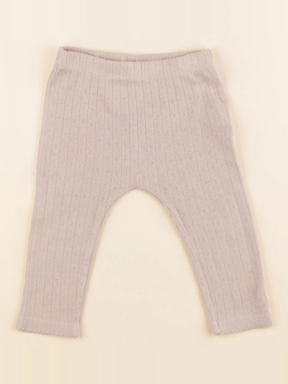 Zara - legging beige - 6/9 mois