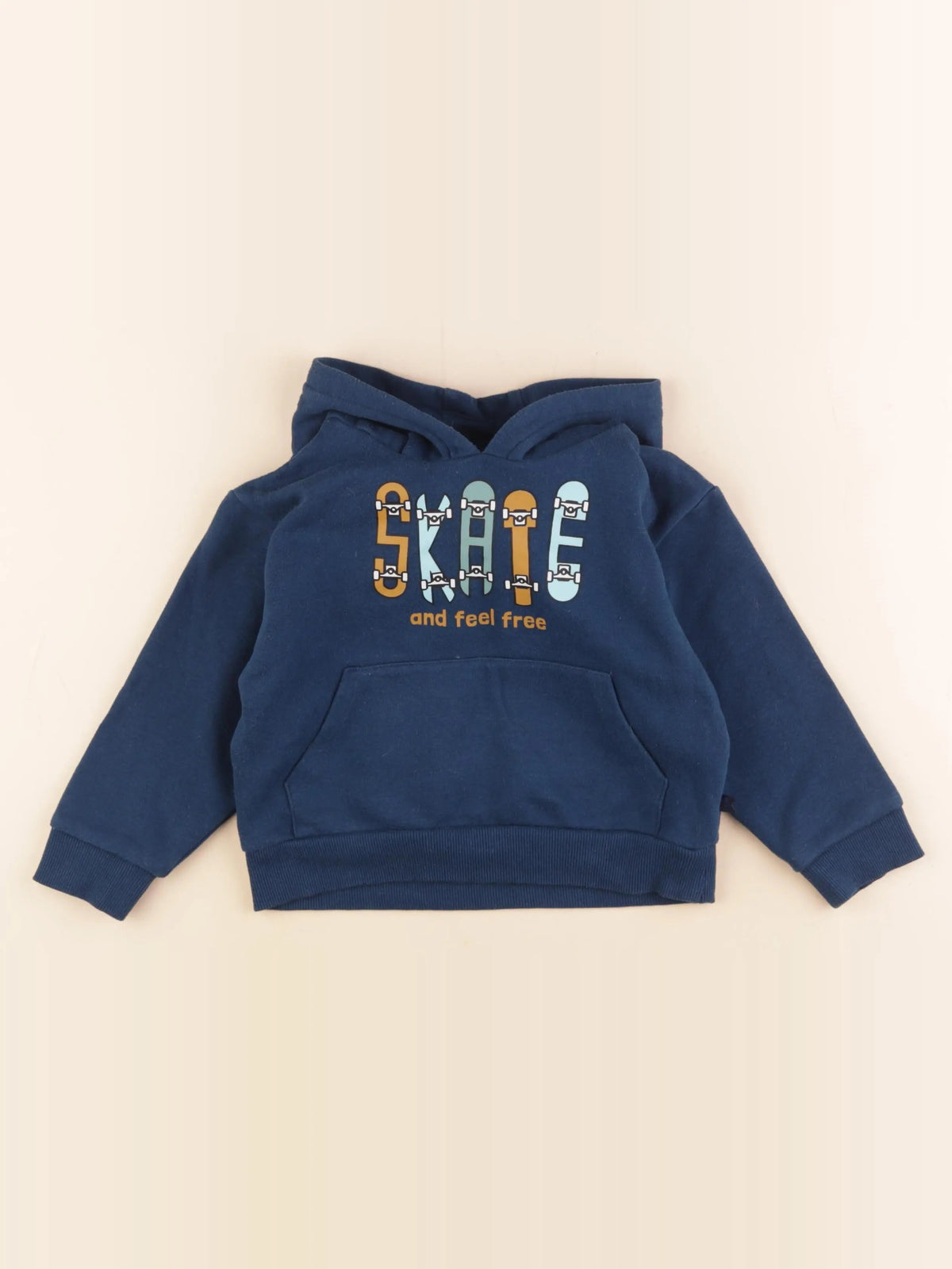 Okaidi - sweat bleu - 3 ans