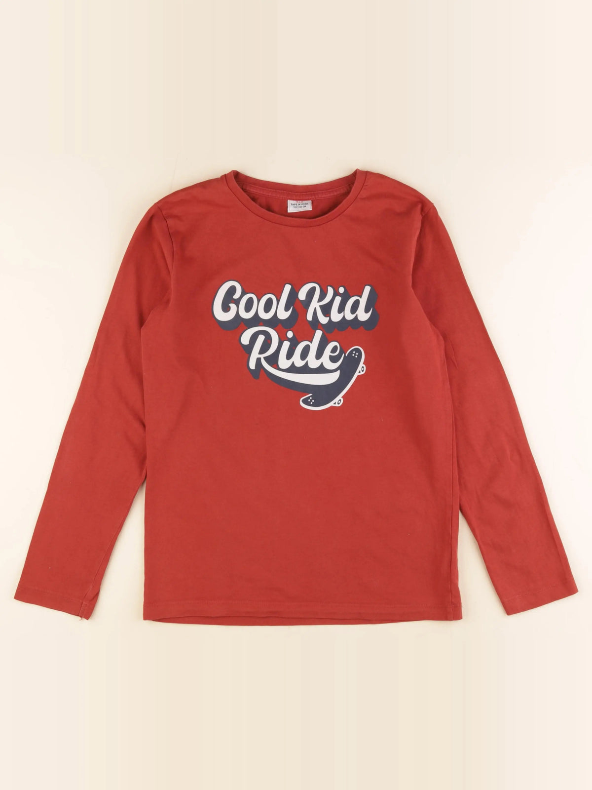 Tape à l'oeil - tee-shirt rouge - 12 ans