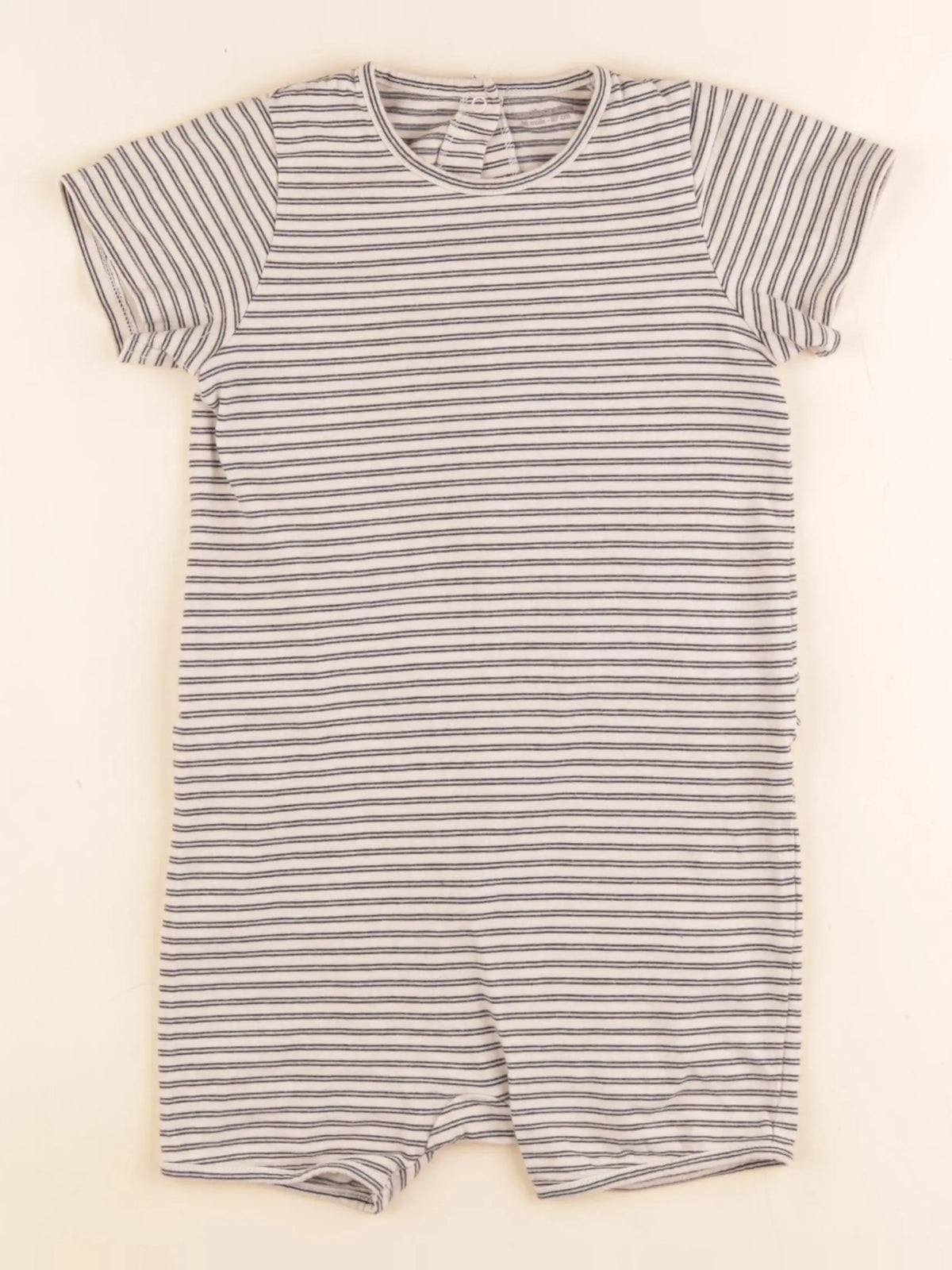 Vertbaudet - pyjama coton blanc, bleu - 36 mois