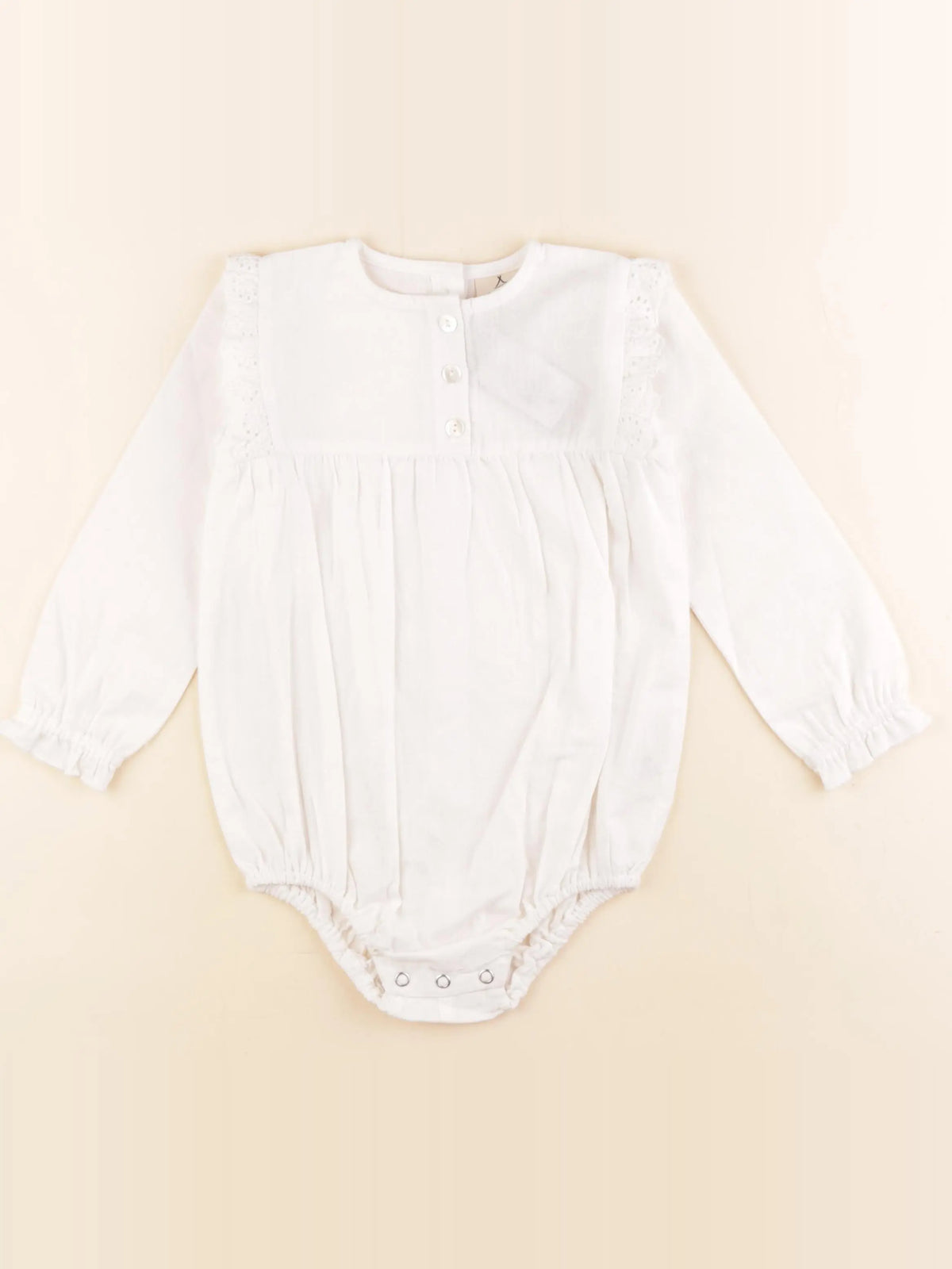 Lililotte - combinaison blanc - 2 ans