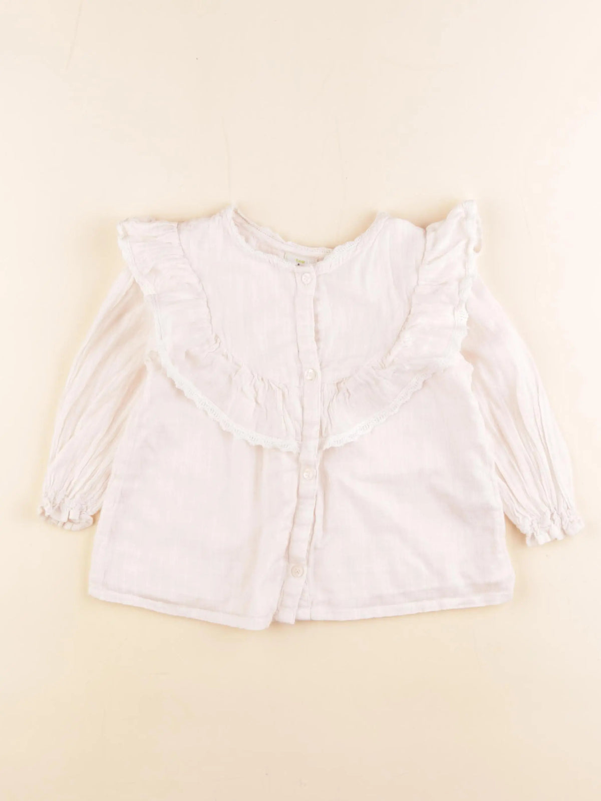 Tape à l'oeil - chemise blanc - 36 mois