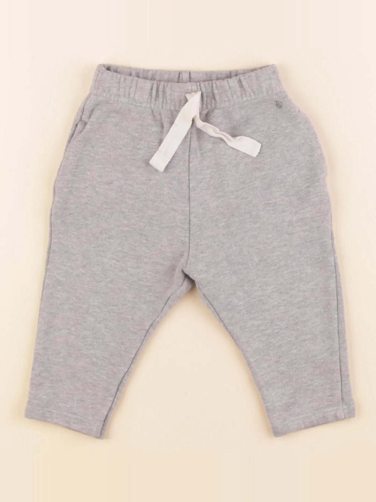 Petit Bateau - jogging gris - 6 mois