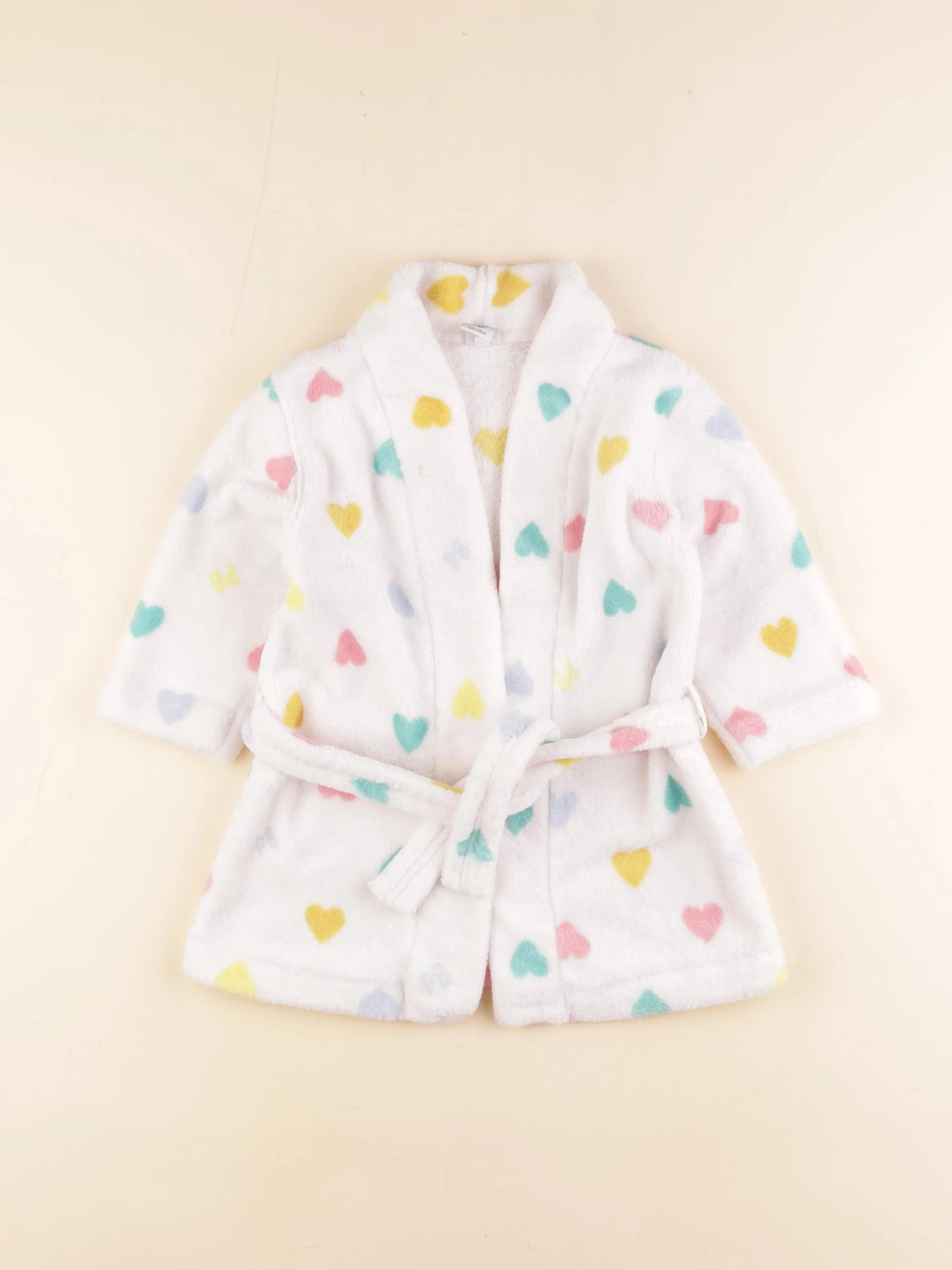 Petit Bateau - robe de chambre multicolore - 2/3 ans