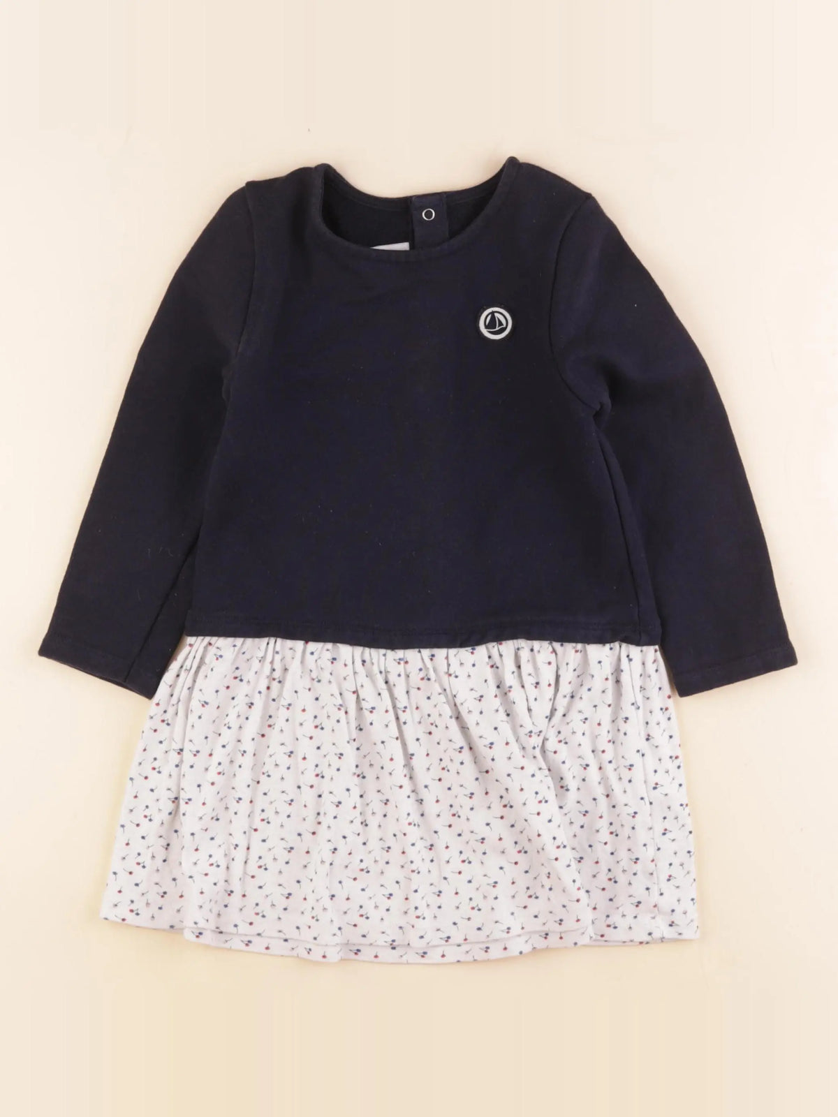 Vertbaudet - robe bleu - 36 mois