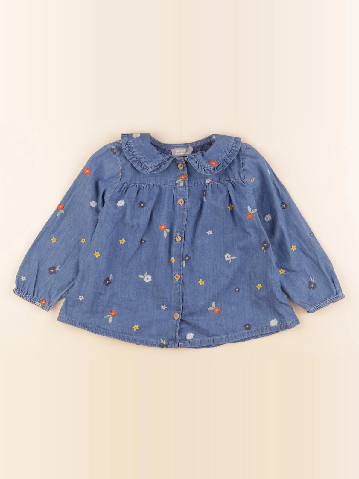 Boutchou - chemise multicolore - 36 mois