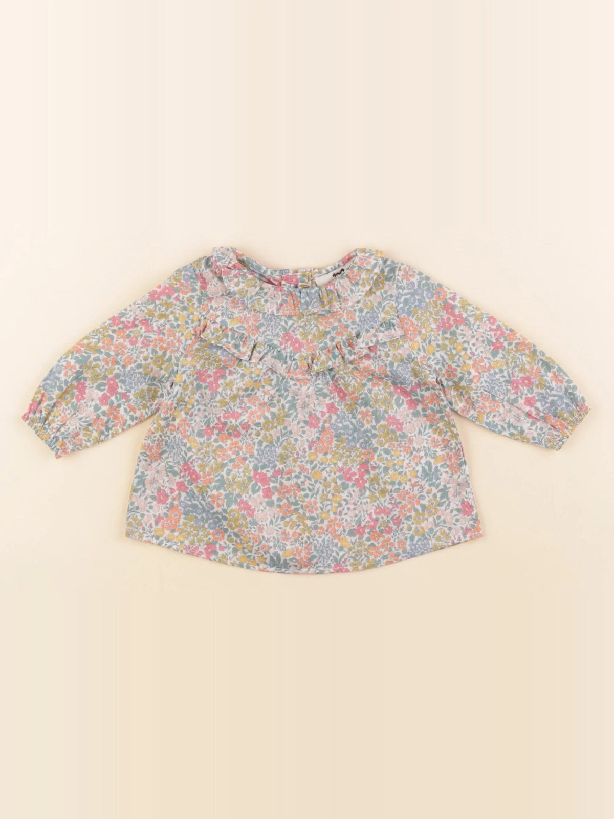 Cyrillus - blouse multicolore - 3 mois