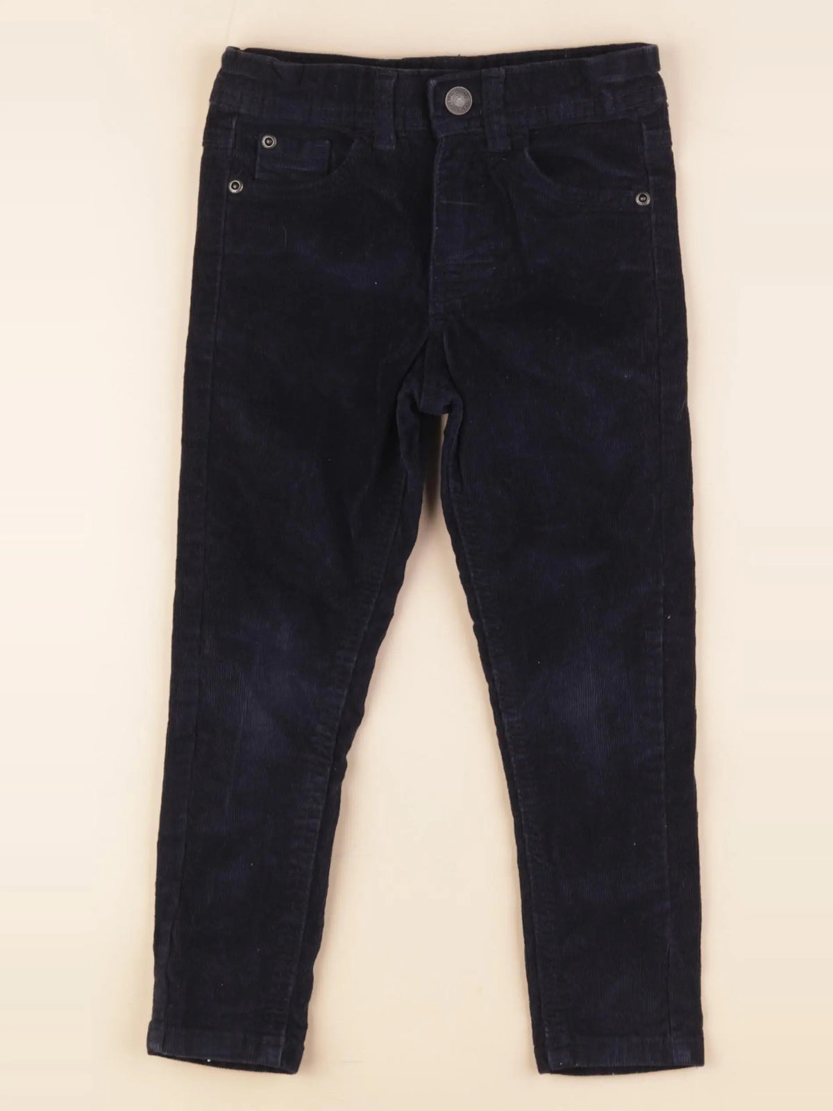 Vertbaudet - pantalon bleu - 4 ans