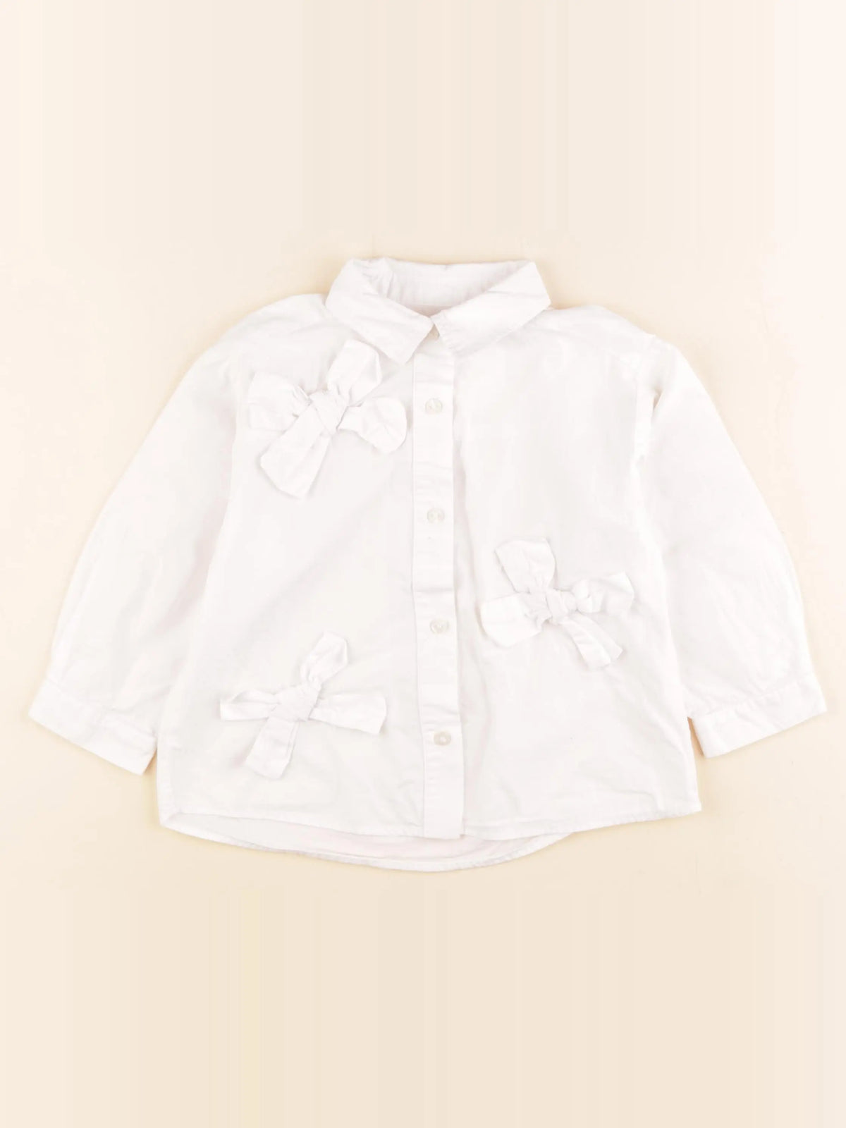 Zara - chemise blanc - 2/3 ans