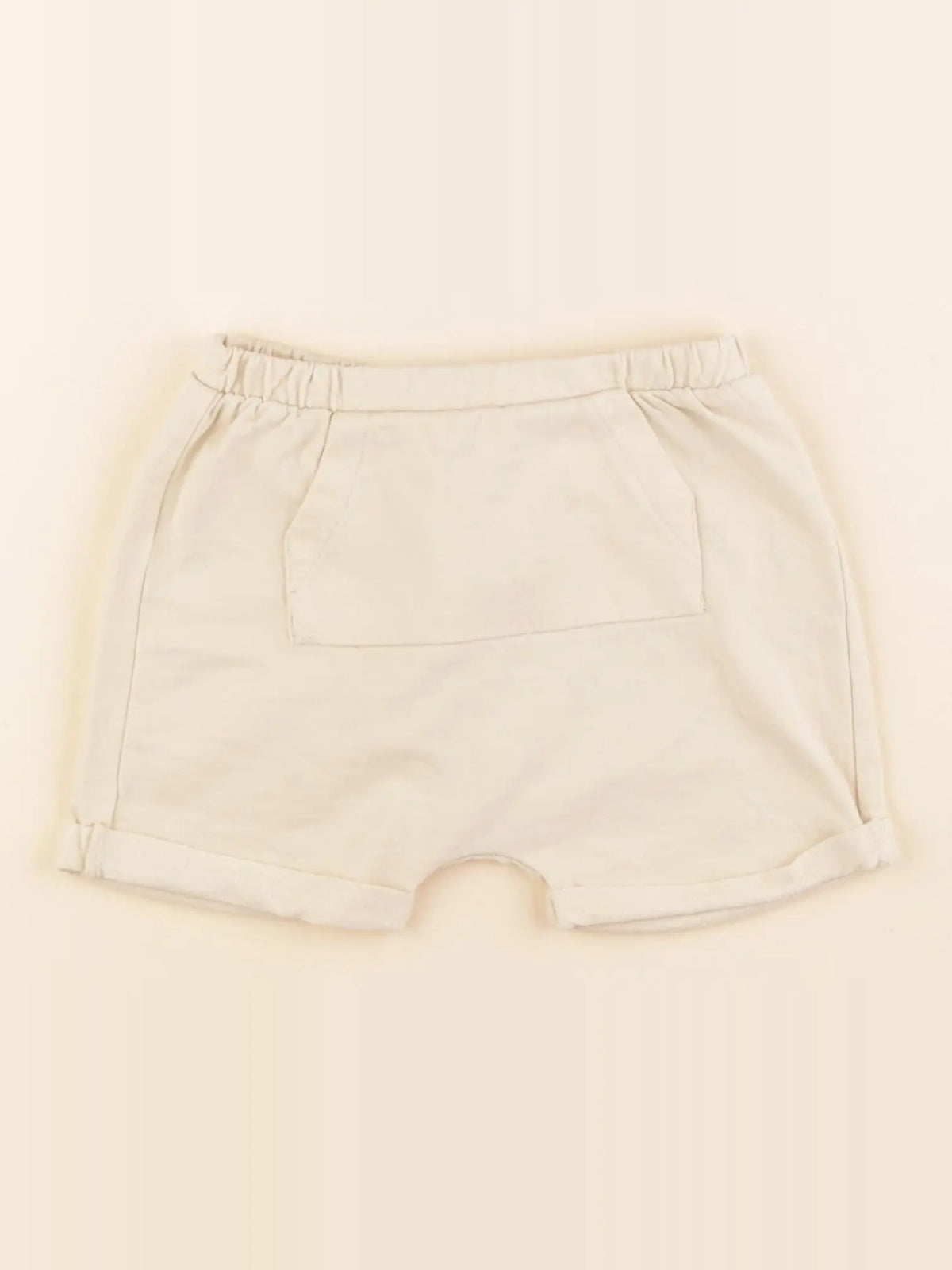 Vertbaudet - short beige - 12 mois
