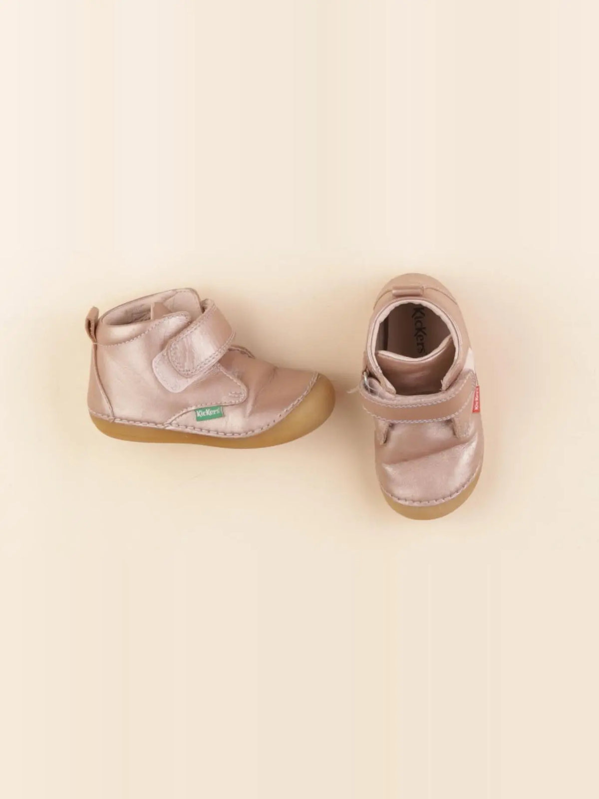 Kickers - bottillons rose - pointure 21