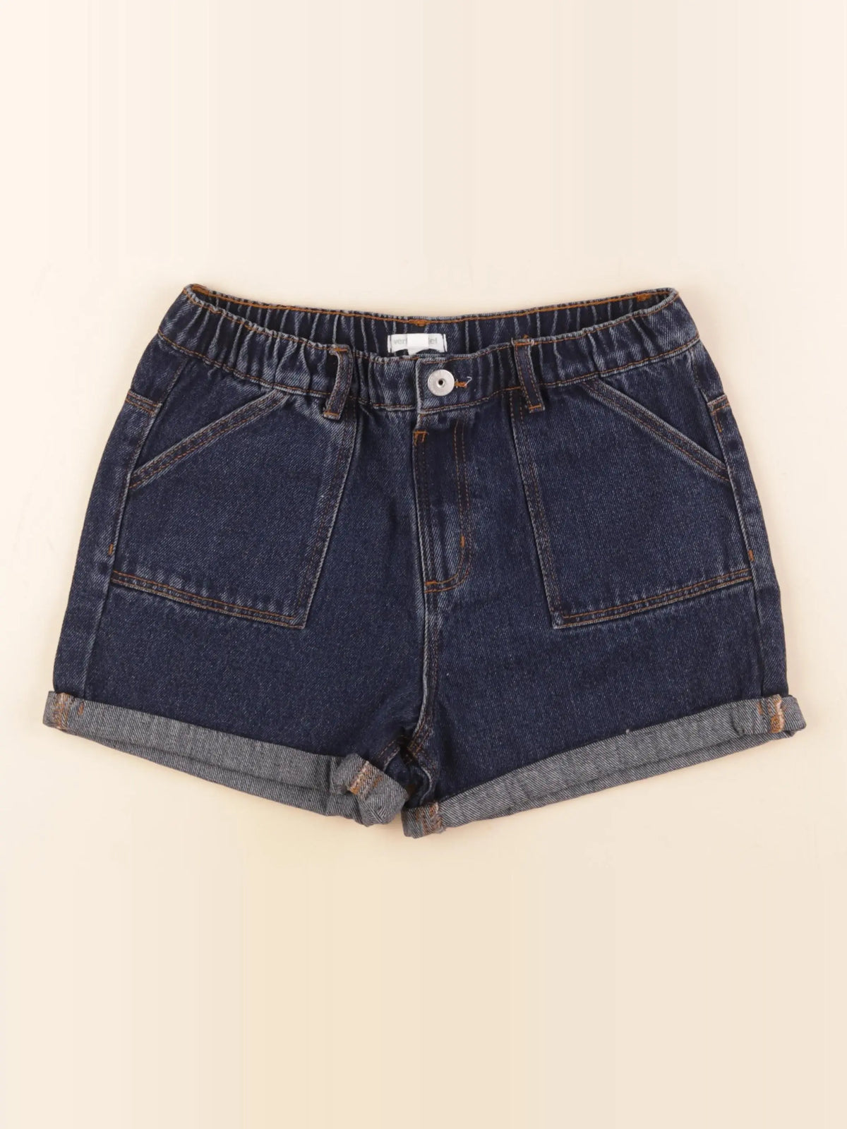 Vertbaudet - short bleu - 14 ans