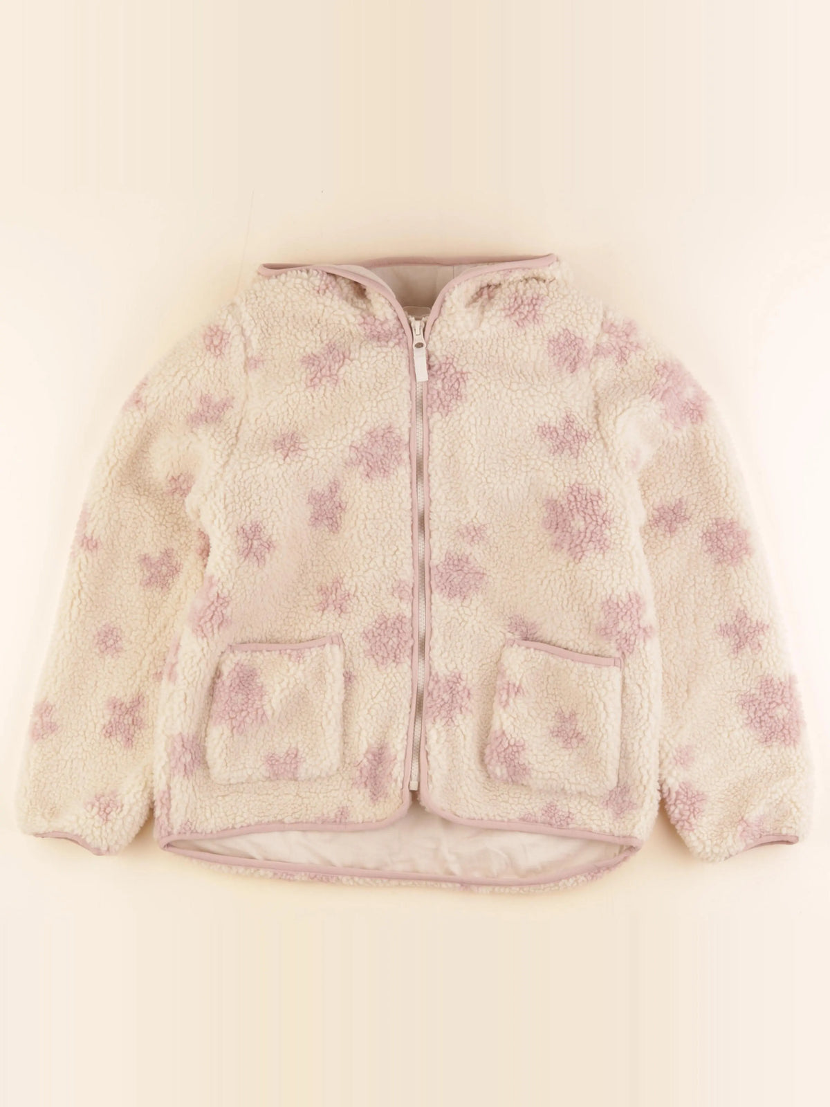 Vertbaudet - polaire rose - 14 ans