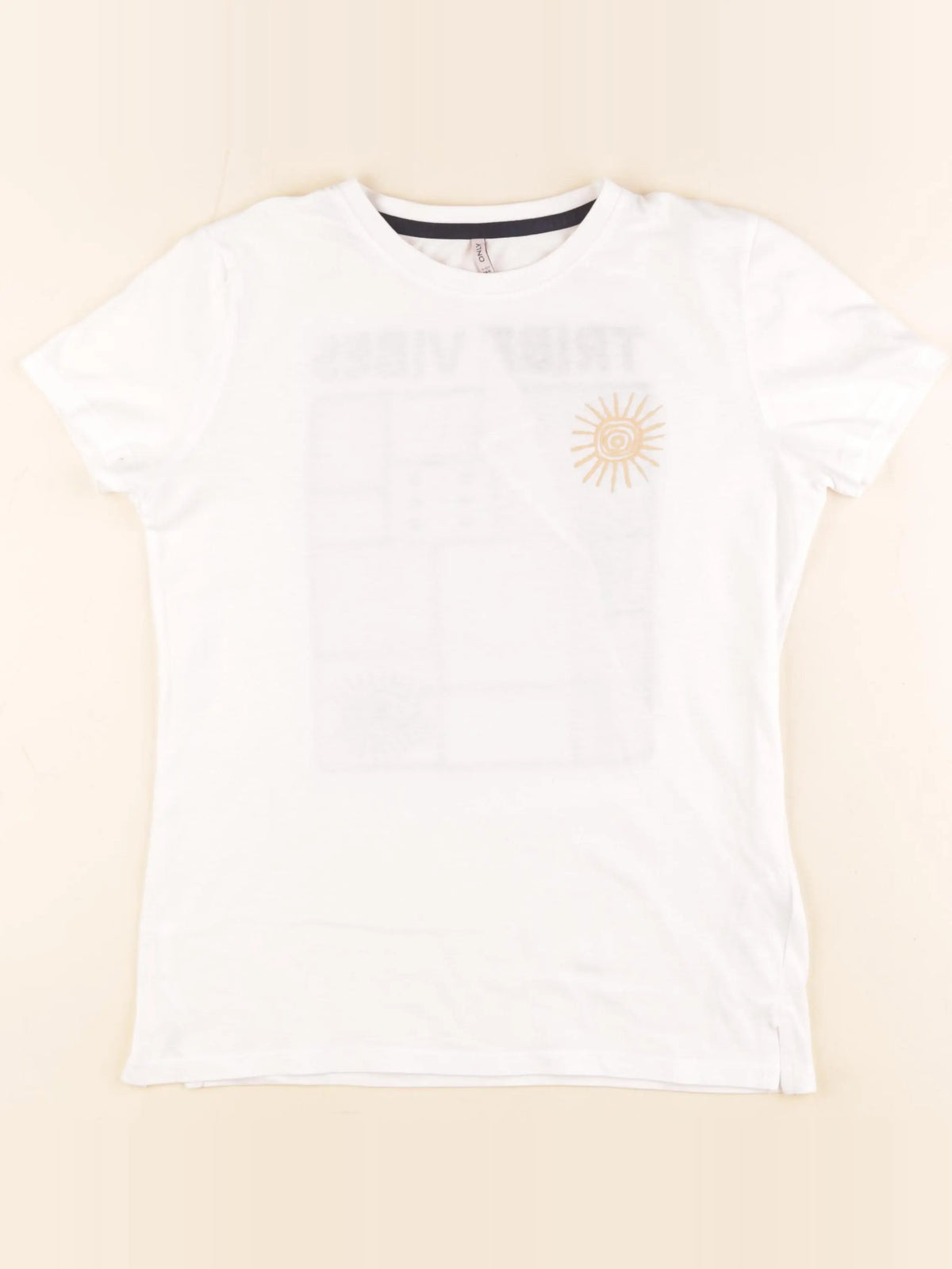 Kids Only - tee-shirt imprimé au dos blanc - 11/12 ans