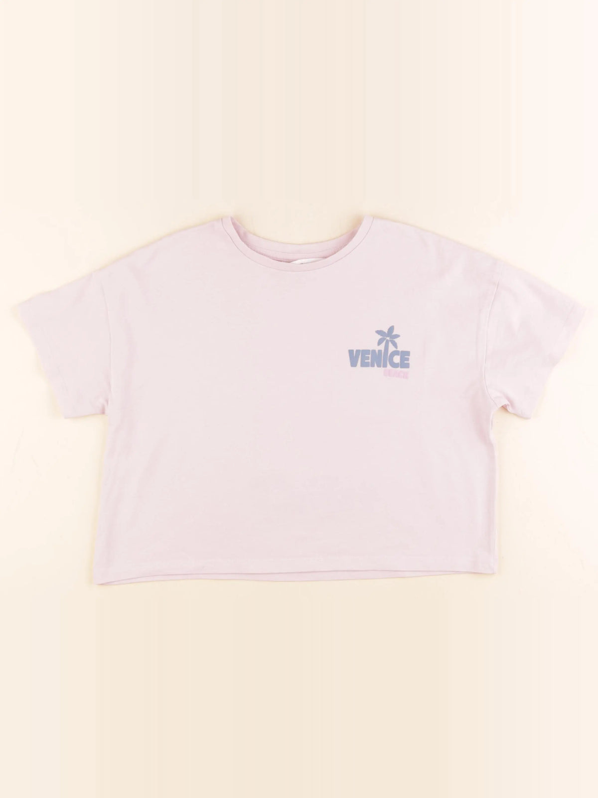 Mango - tee-shirt imprimé au dos rose - 11/12 ans