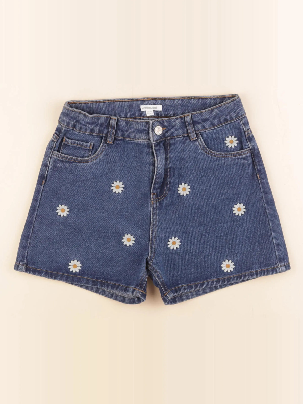 Vertbaudet - short bleu - 12 ans