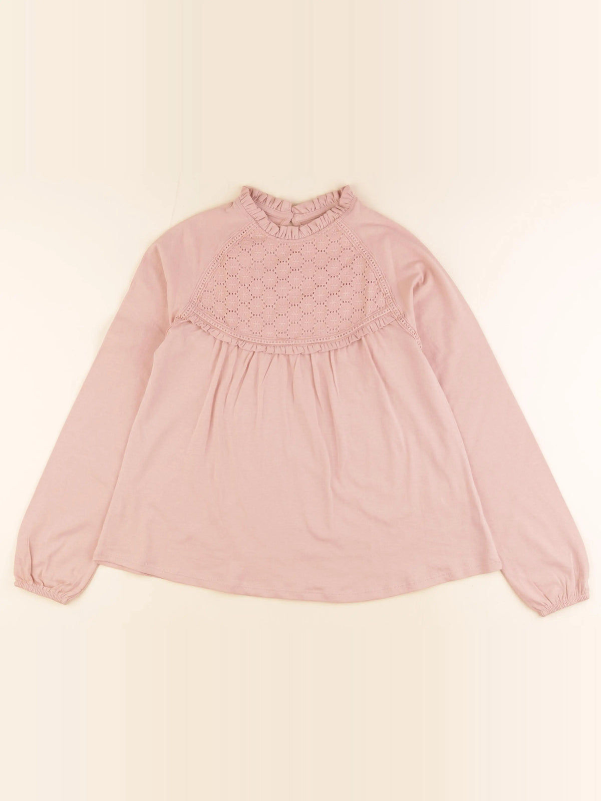 Vertbaudet - tee-shirt rose - 12 ans