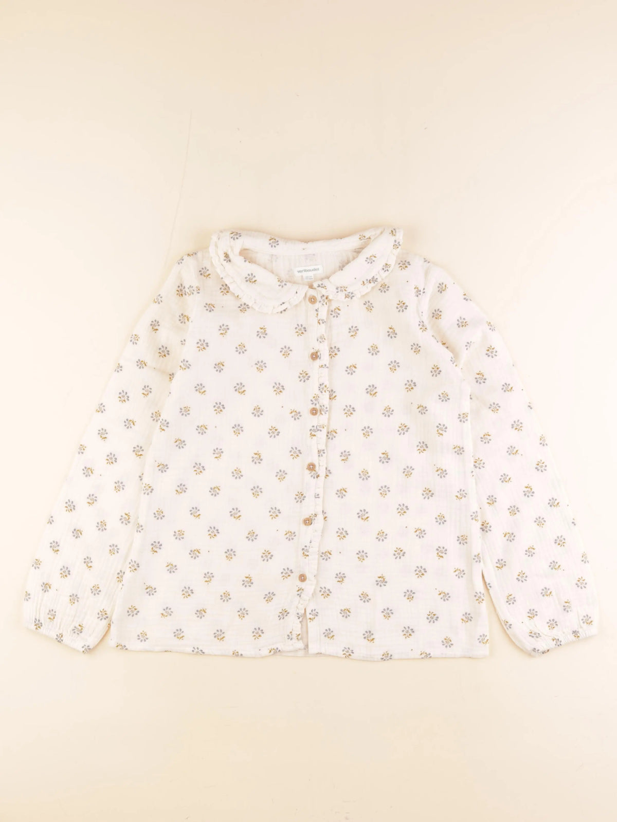 Vertbaudet - blouse blanc - 10 ans