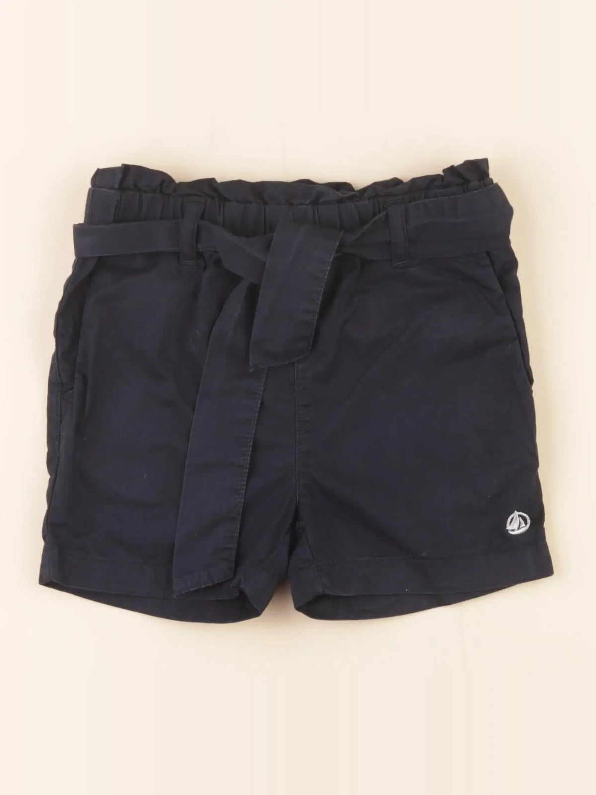 Petit Bateau - short bleu - 4 ans