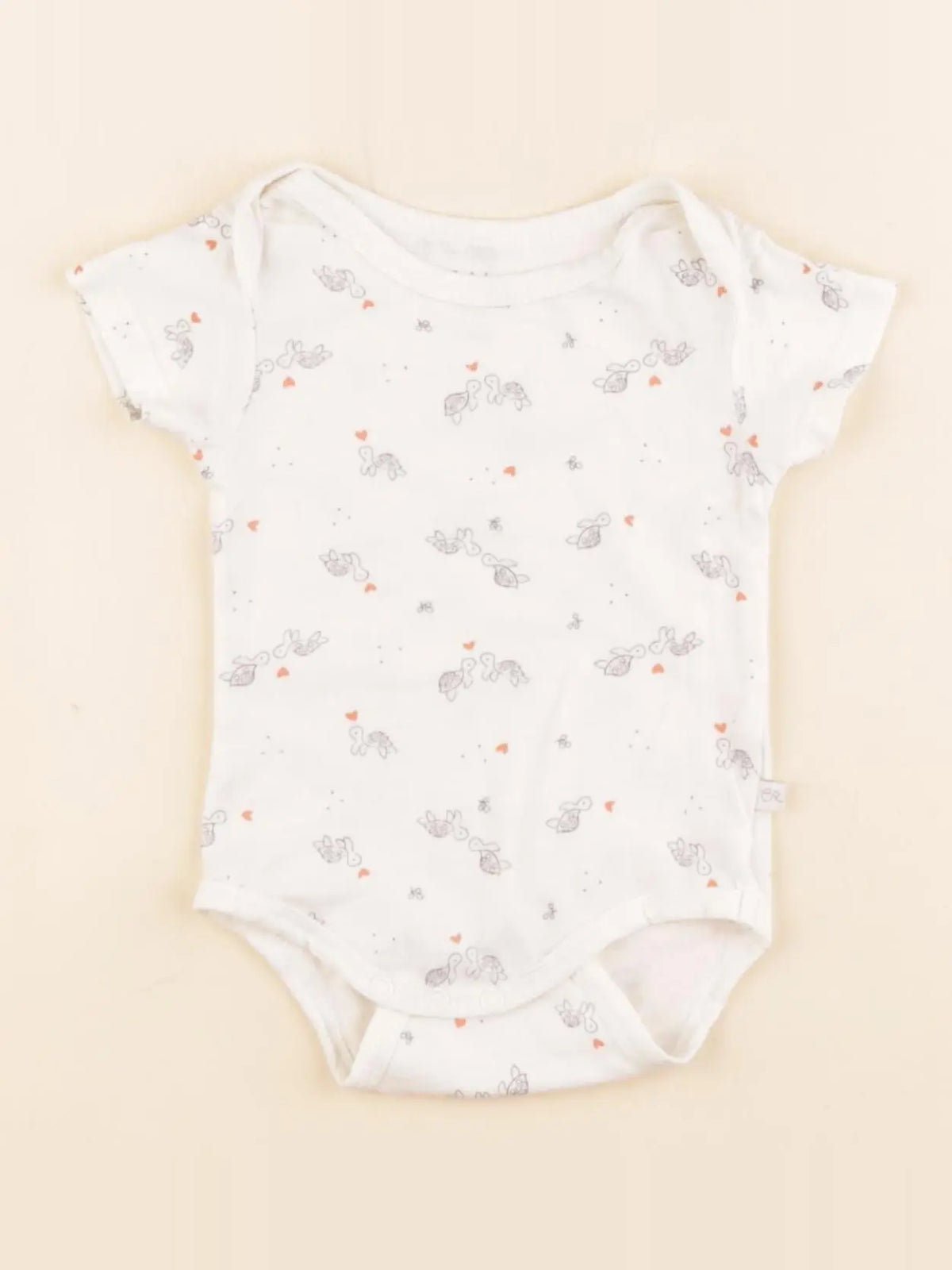 Cadet Rousselle - body blanc - 3 mois