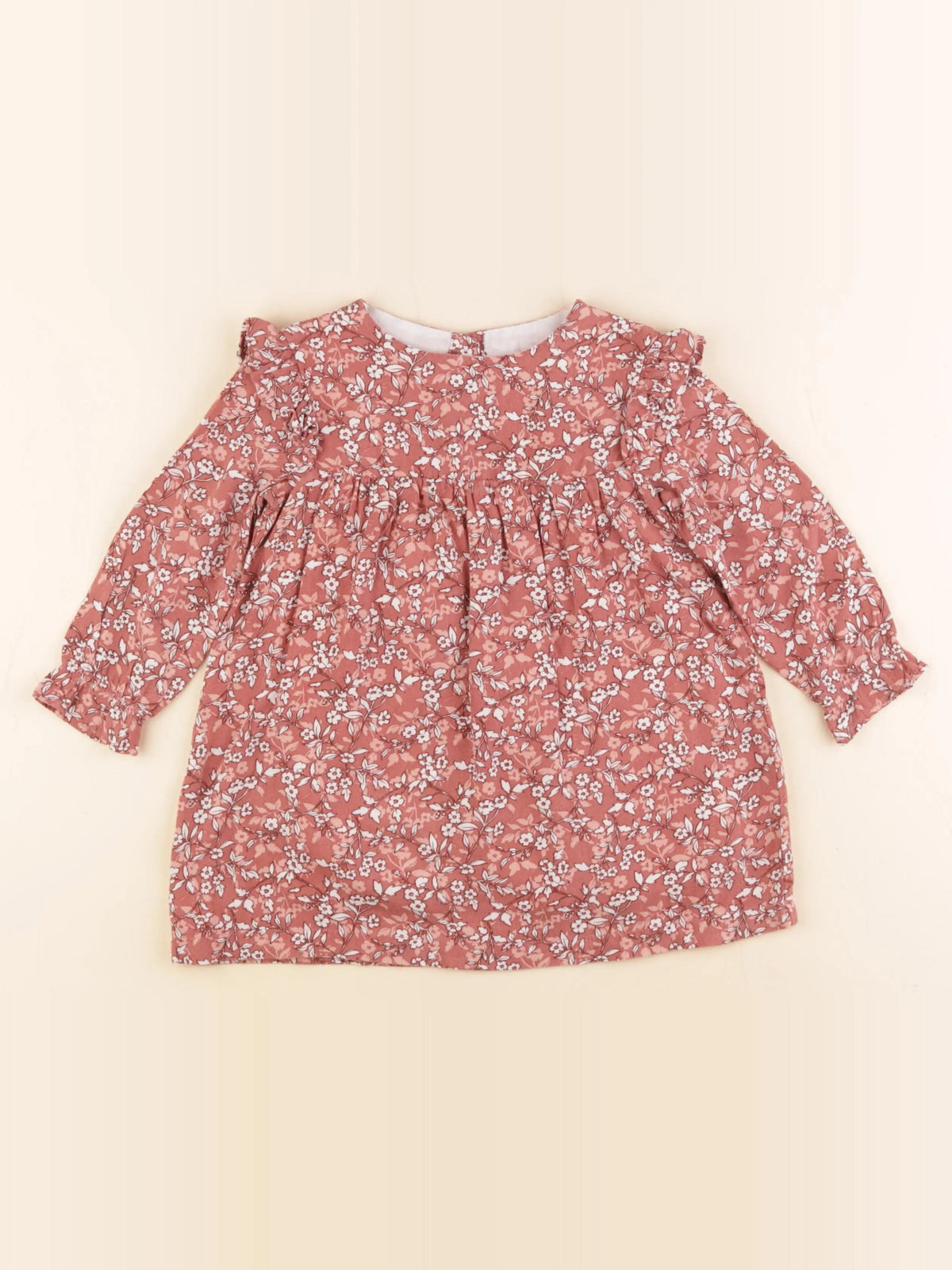 Little Cigogne - robe rose - 18 mois