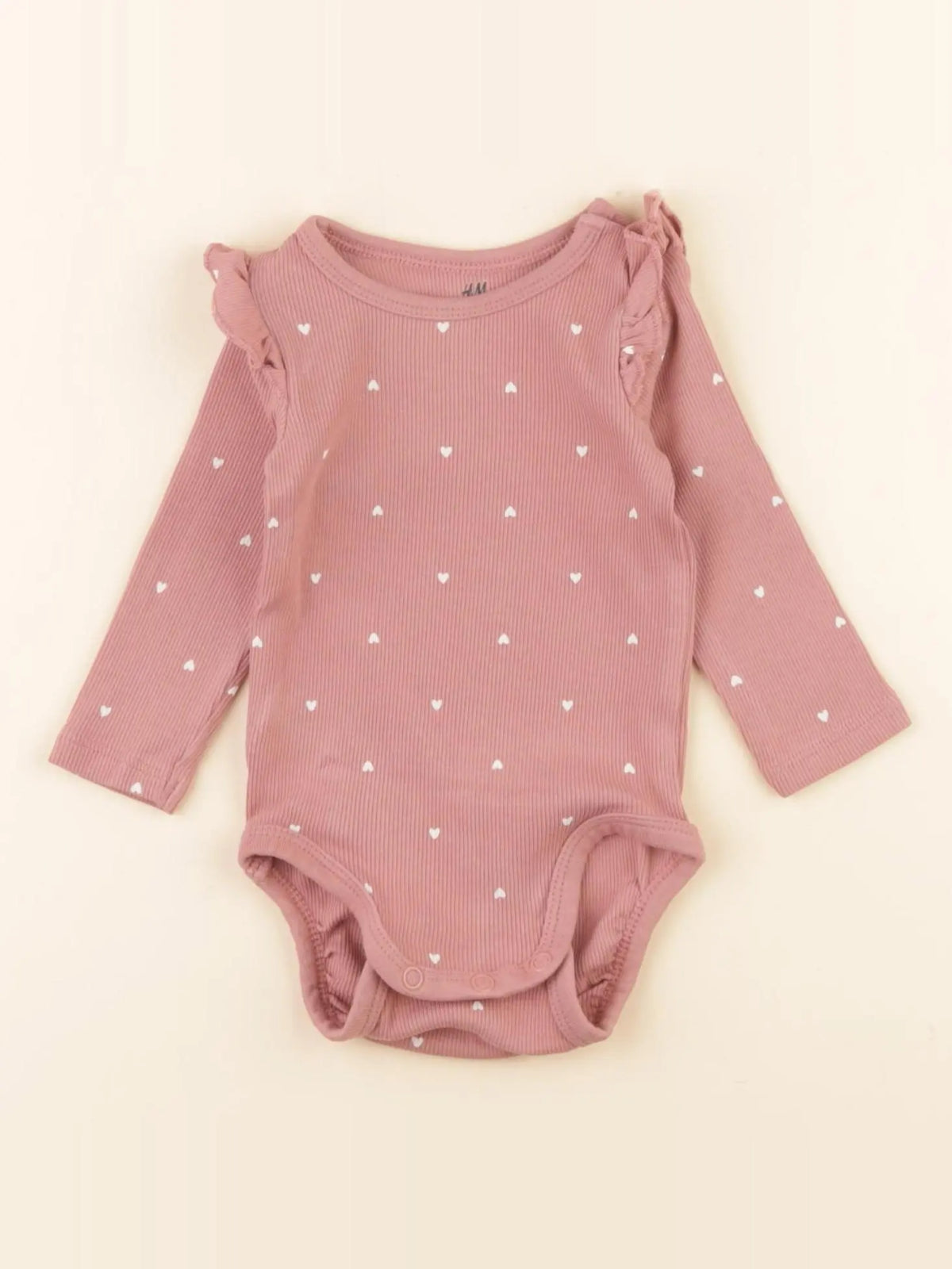 H&M - body rose - 1/2 mois