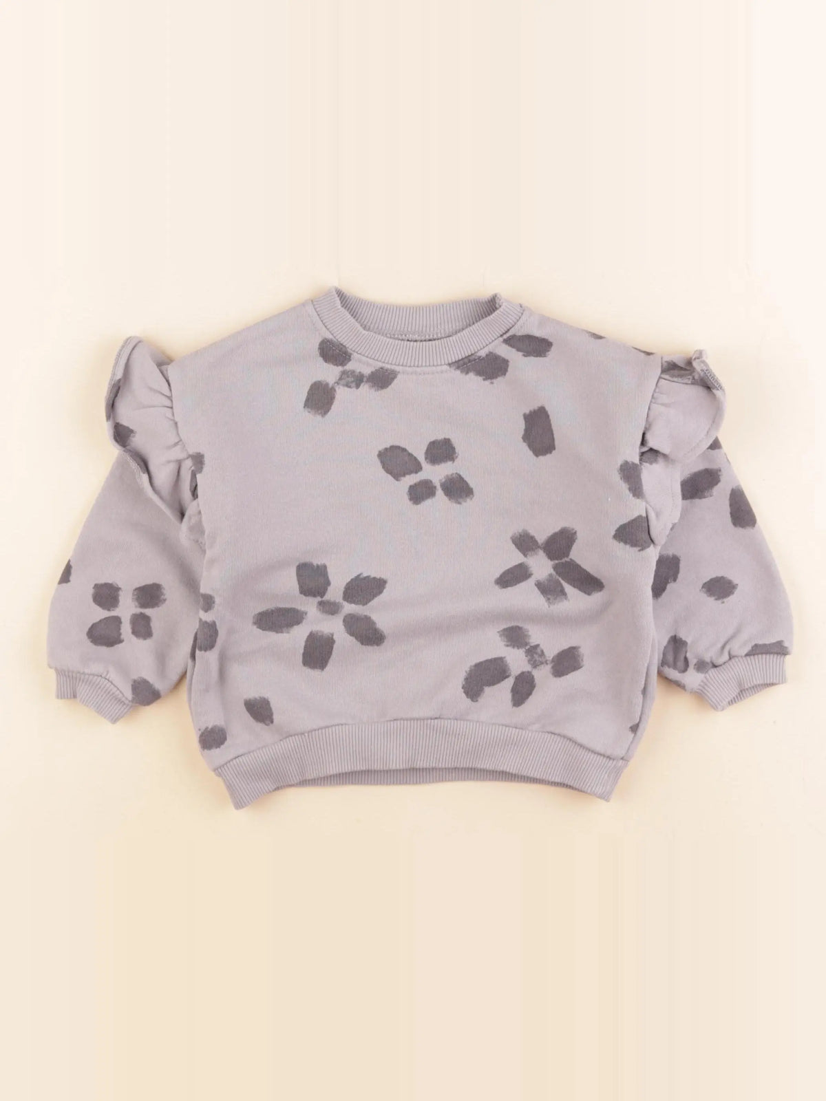 Zara - sweat gris - 18/24 mois