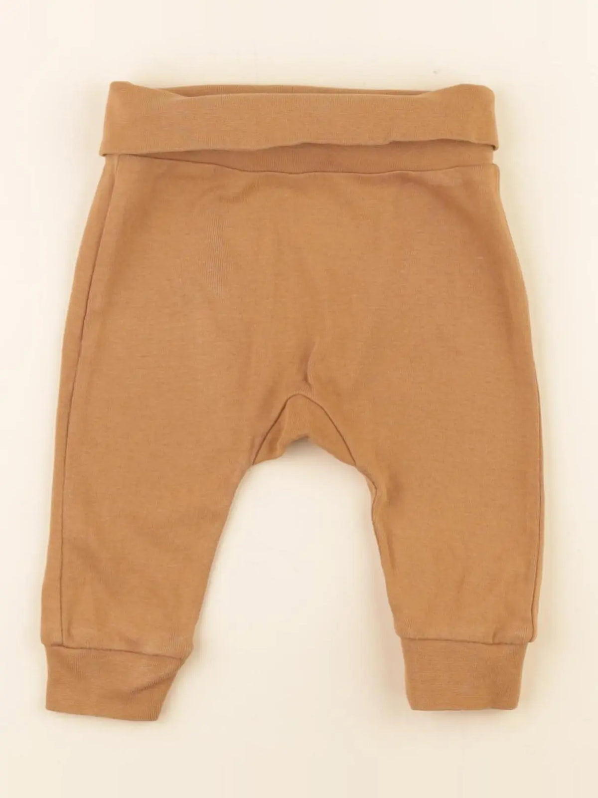 H&M - sarouel marron - 2/4 mois