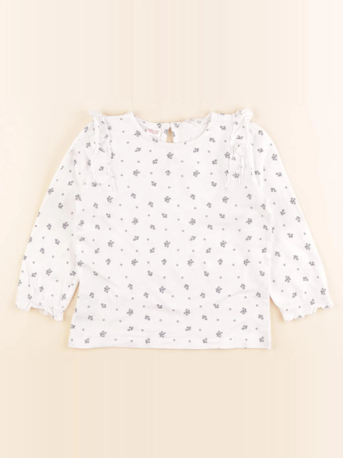 Mango - tee-shirt blanc - 18/24 mois