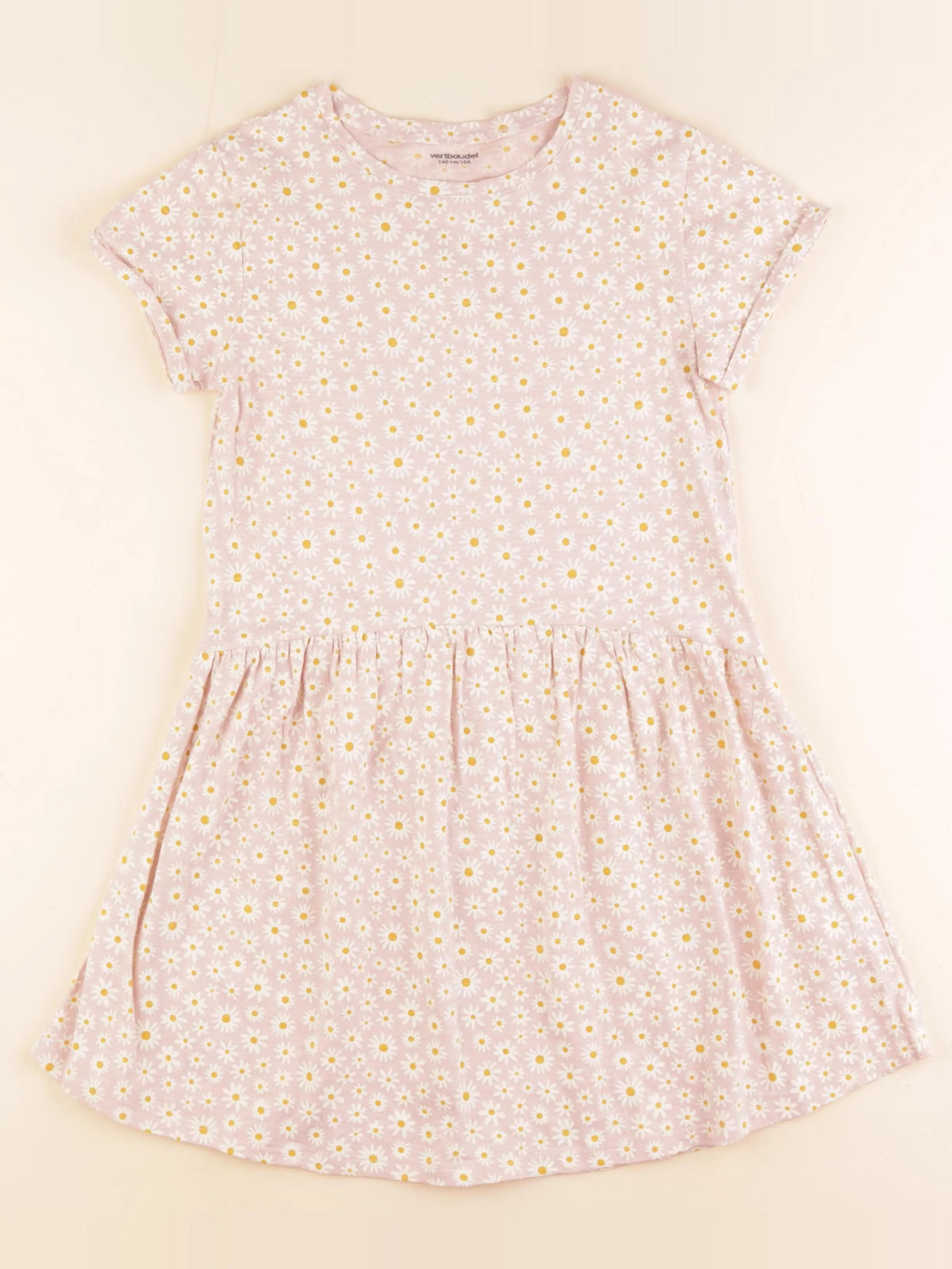 Vertbaudet - robe rose - 10 ans