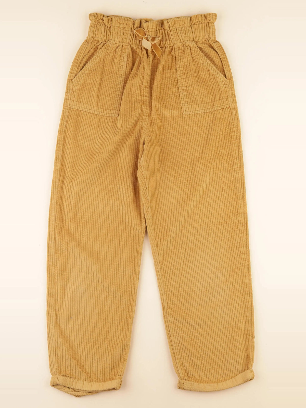 Vertbaudet - pantalon jaune - 12 ans