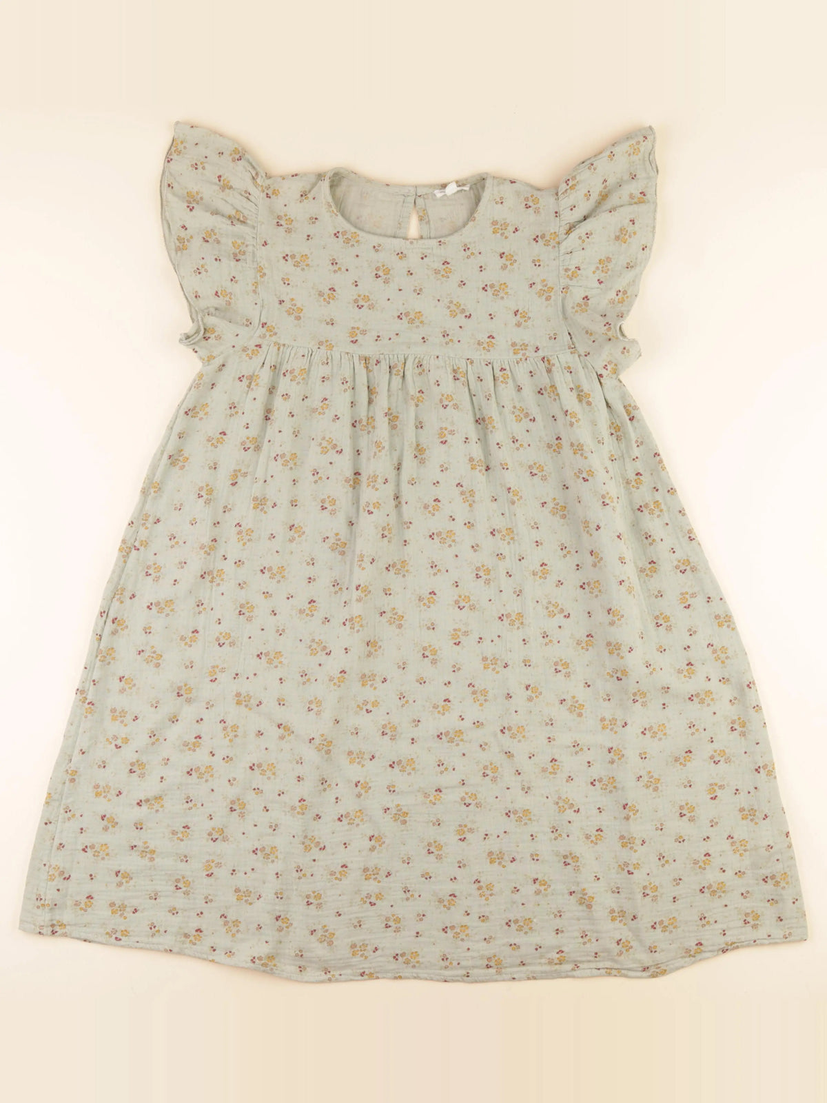 Vertbaudet - robe vert - 12 ans