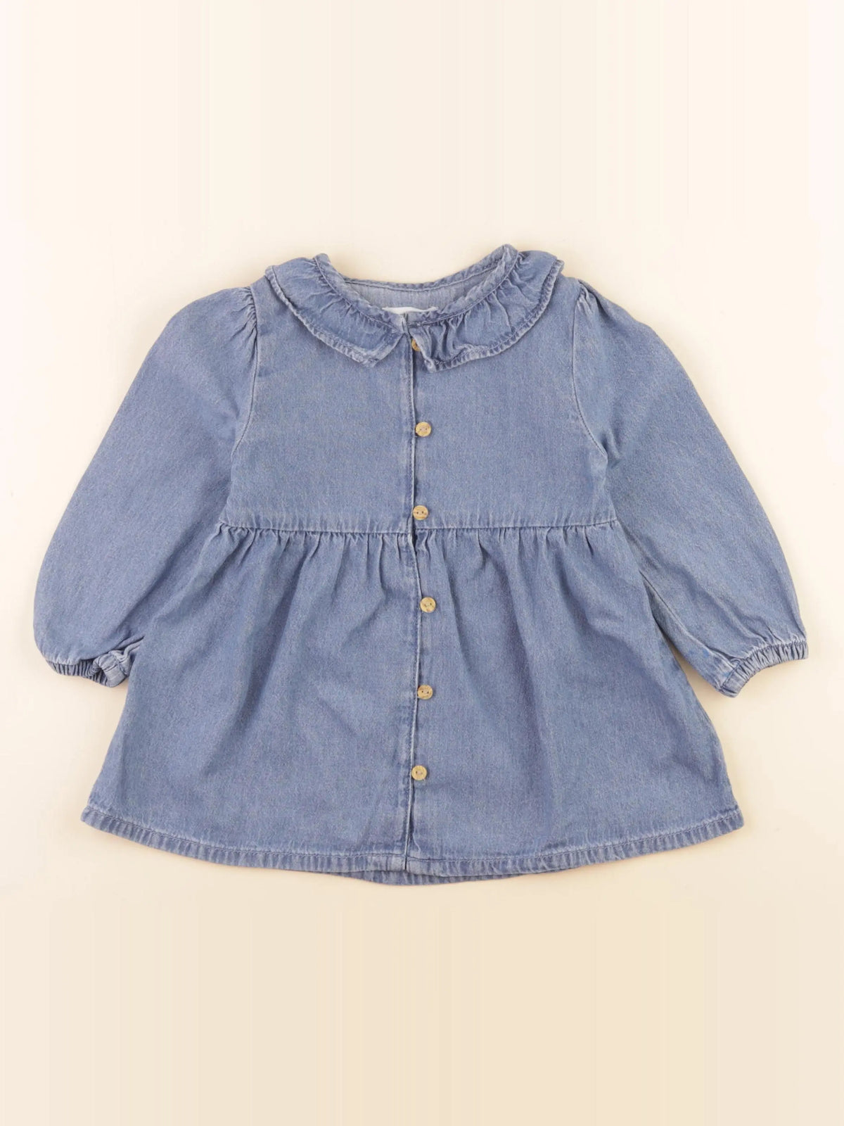 Vertbaudet - robe bleu - 2 ans