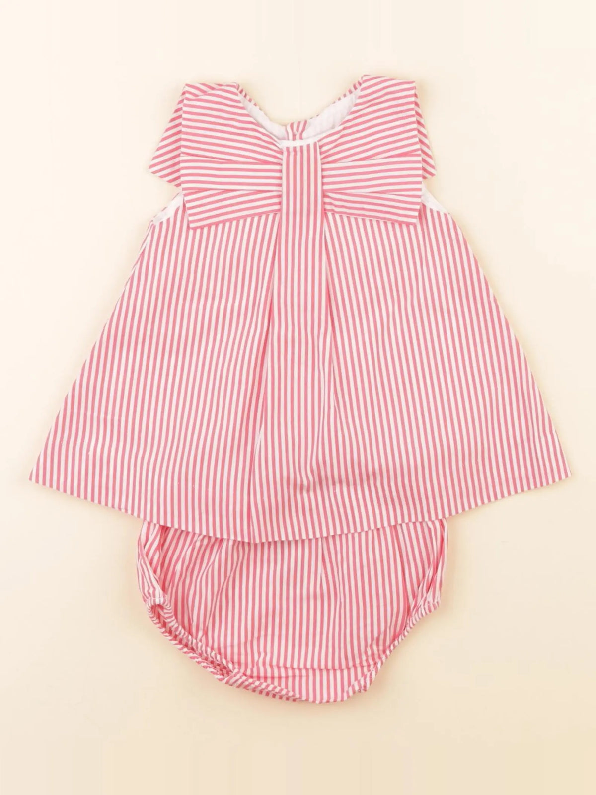 Jacadi - robe rouge - 1 mois