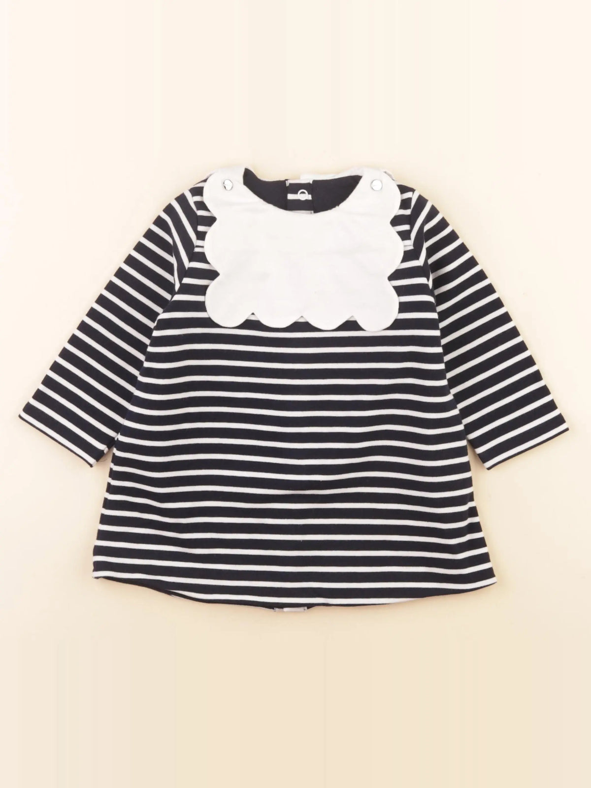 Jacadi - robe bleu - 12 mois