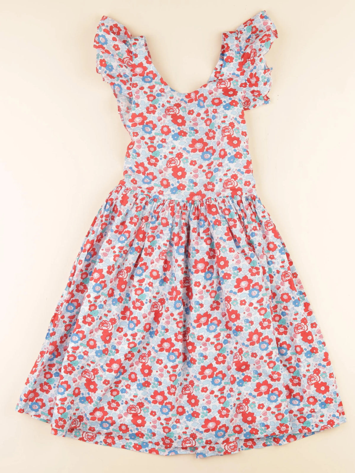 Jacadi - robe liberty multicolore - 10 ans