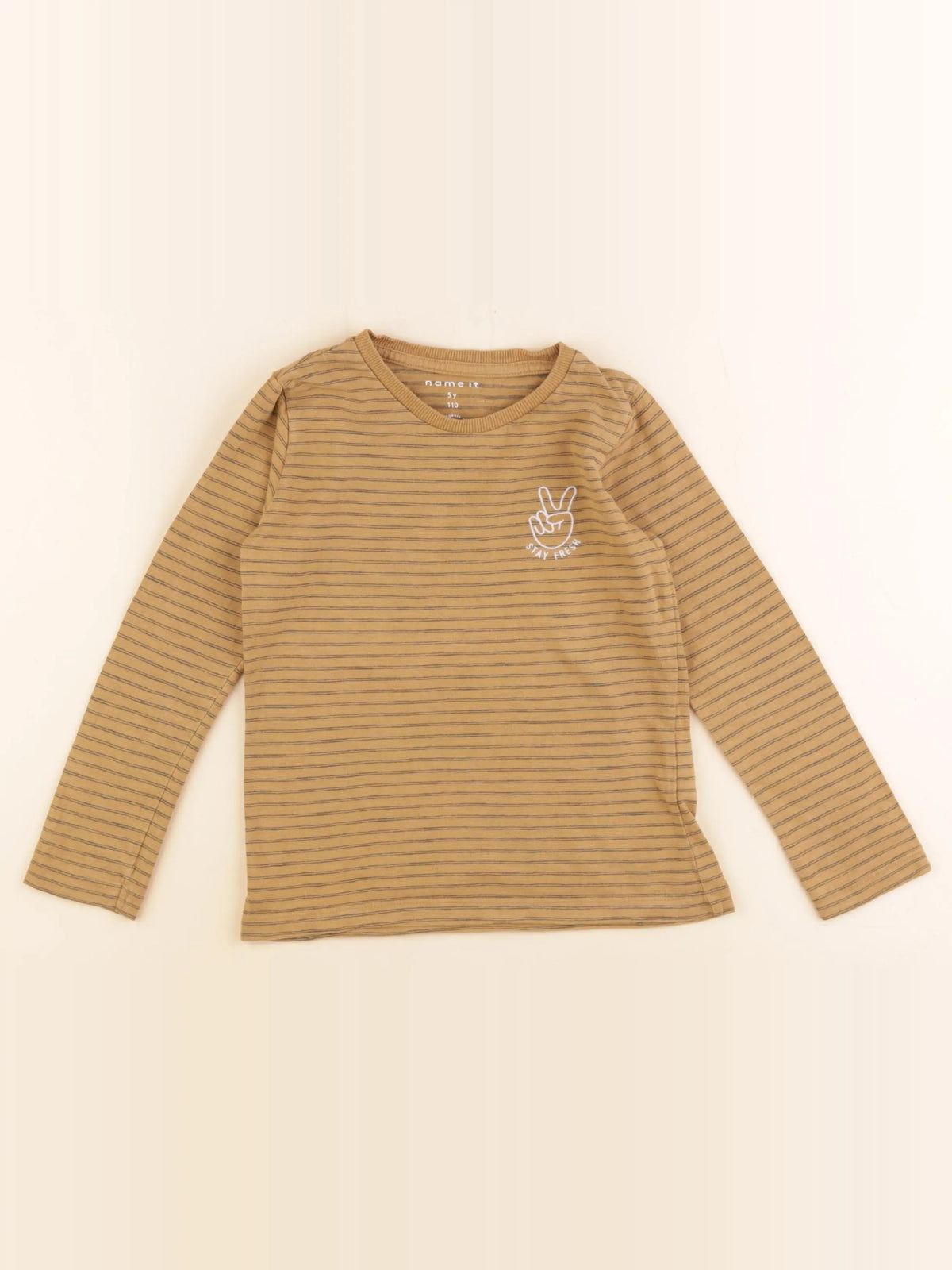 Name it - tee-shirt marron - 5 ans