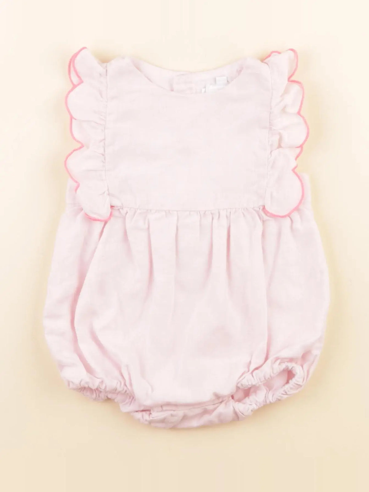 Jacadi - combinaison rose - 6 mois