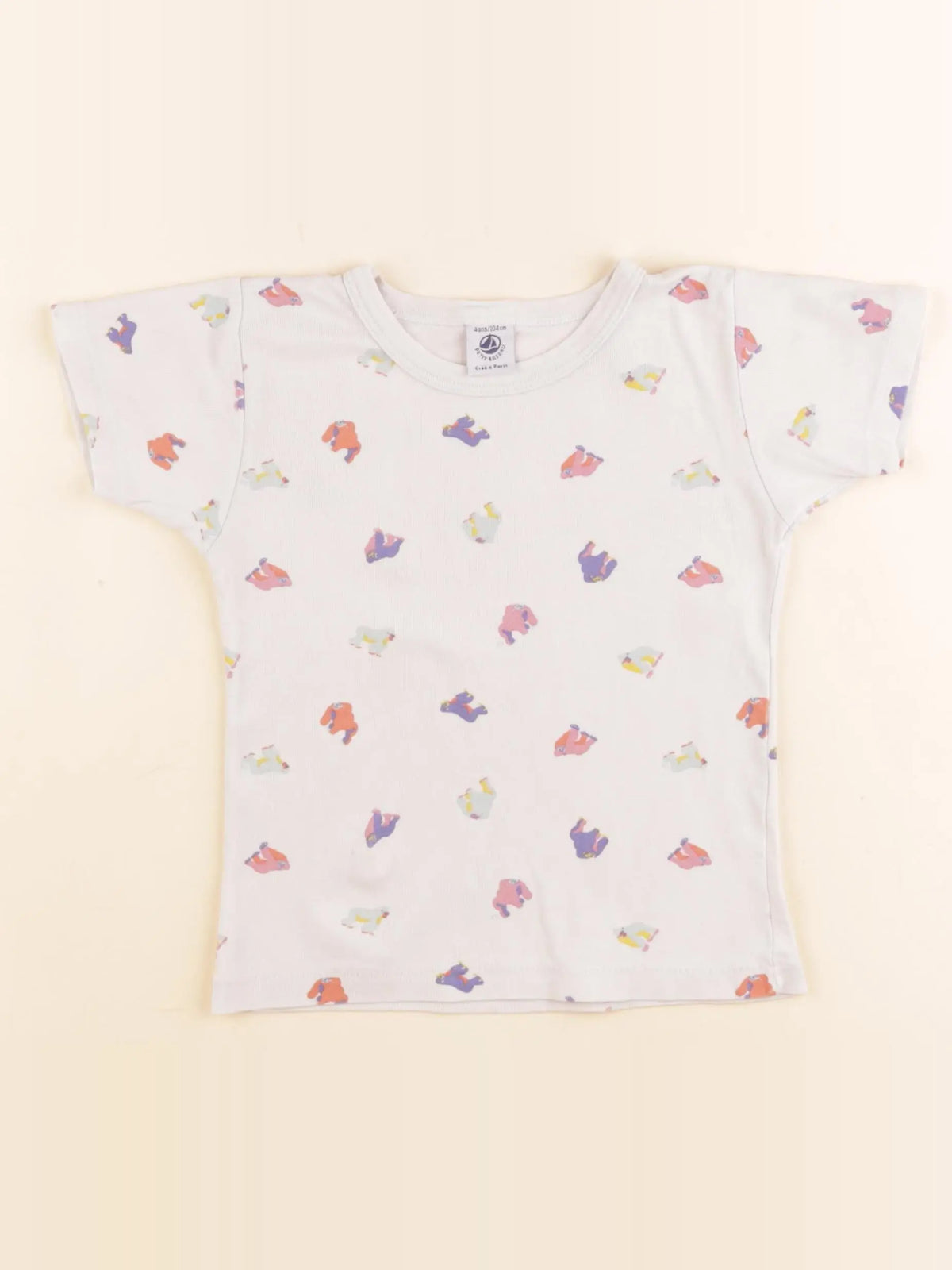Petit Bateau - maillot de corps beige - 4 ans