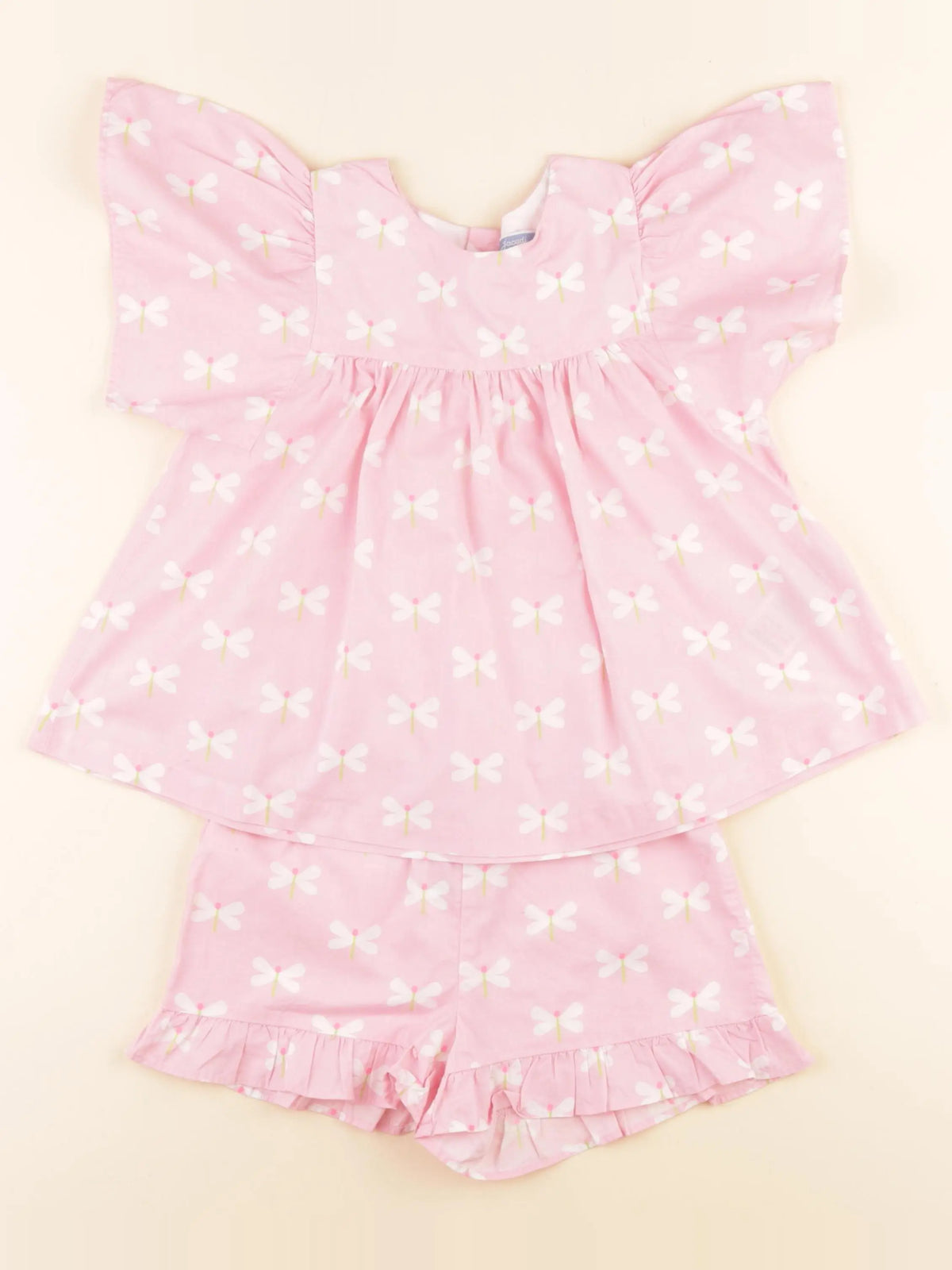 Jacadi - pyjama coton rose - 6 ans
