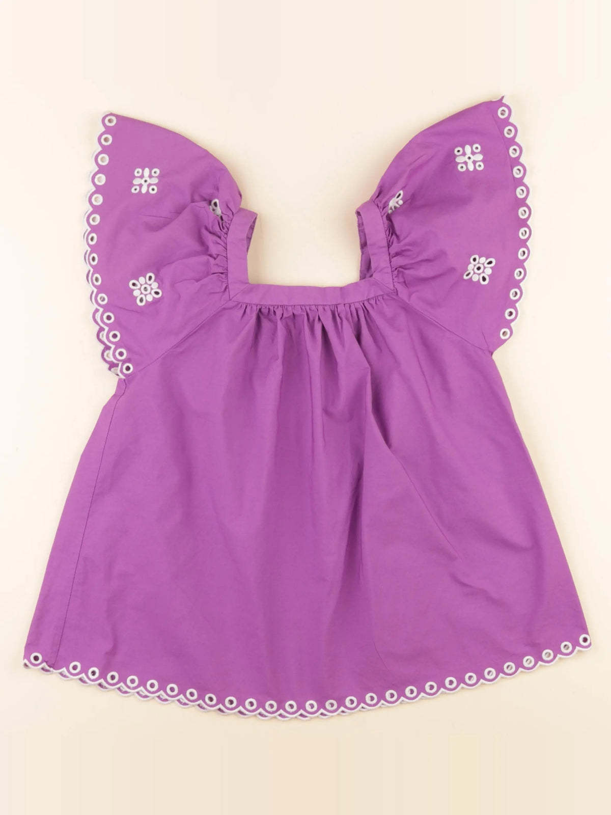 Jacadi - blouse violet - 6 ans