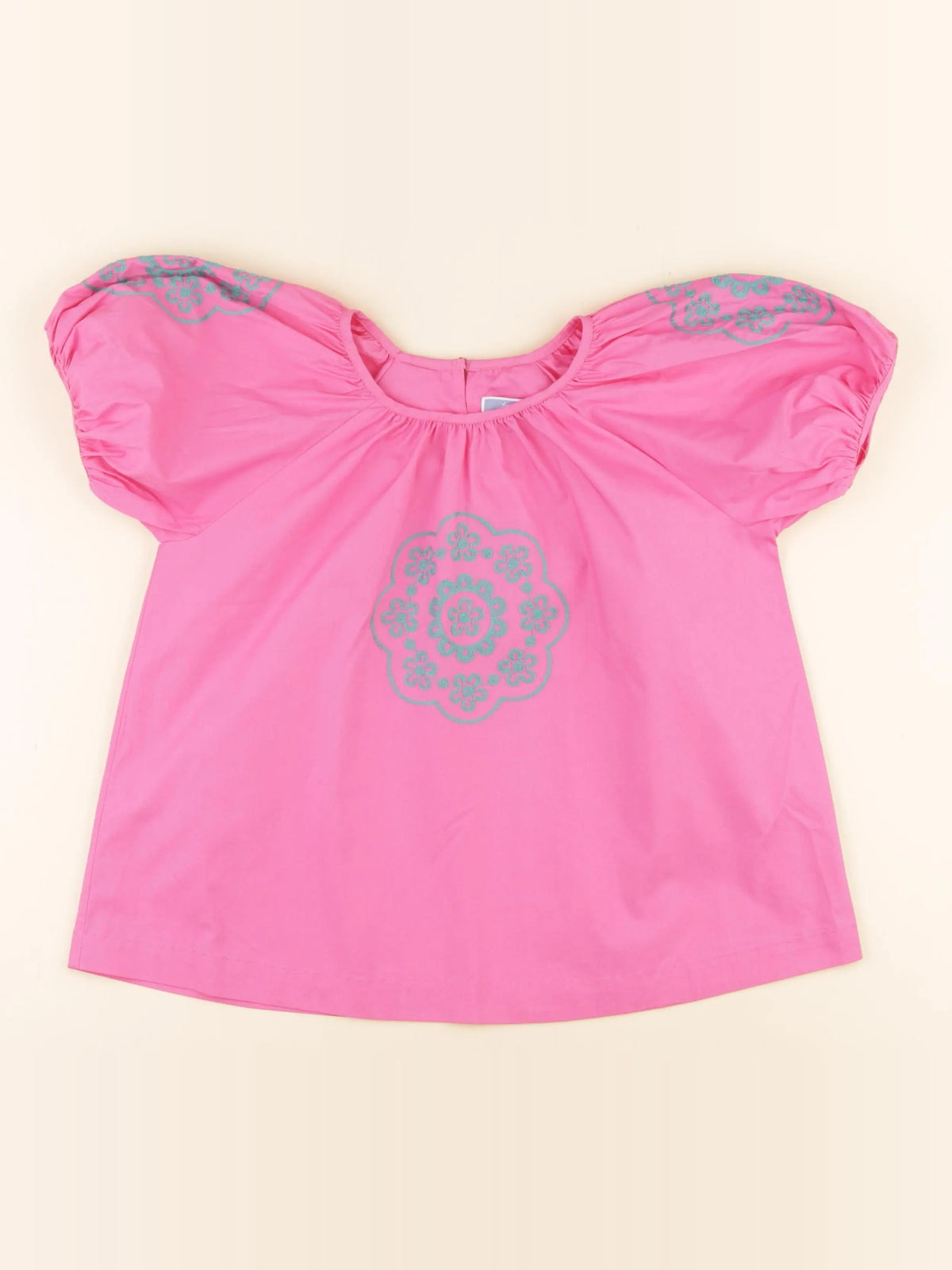Jacadi - blouse rose - 8 ans