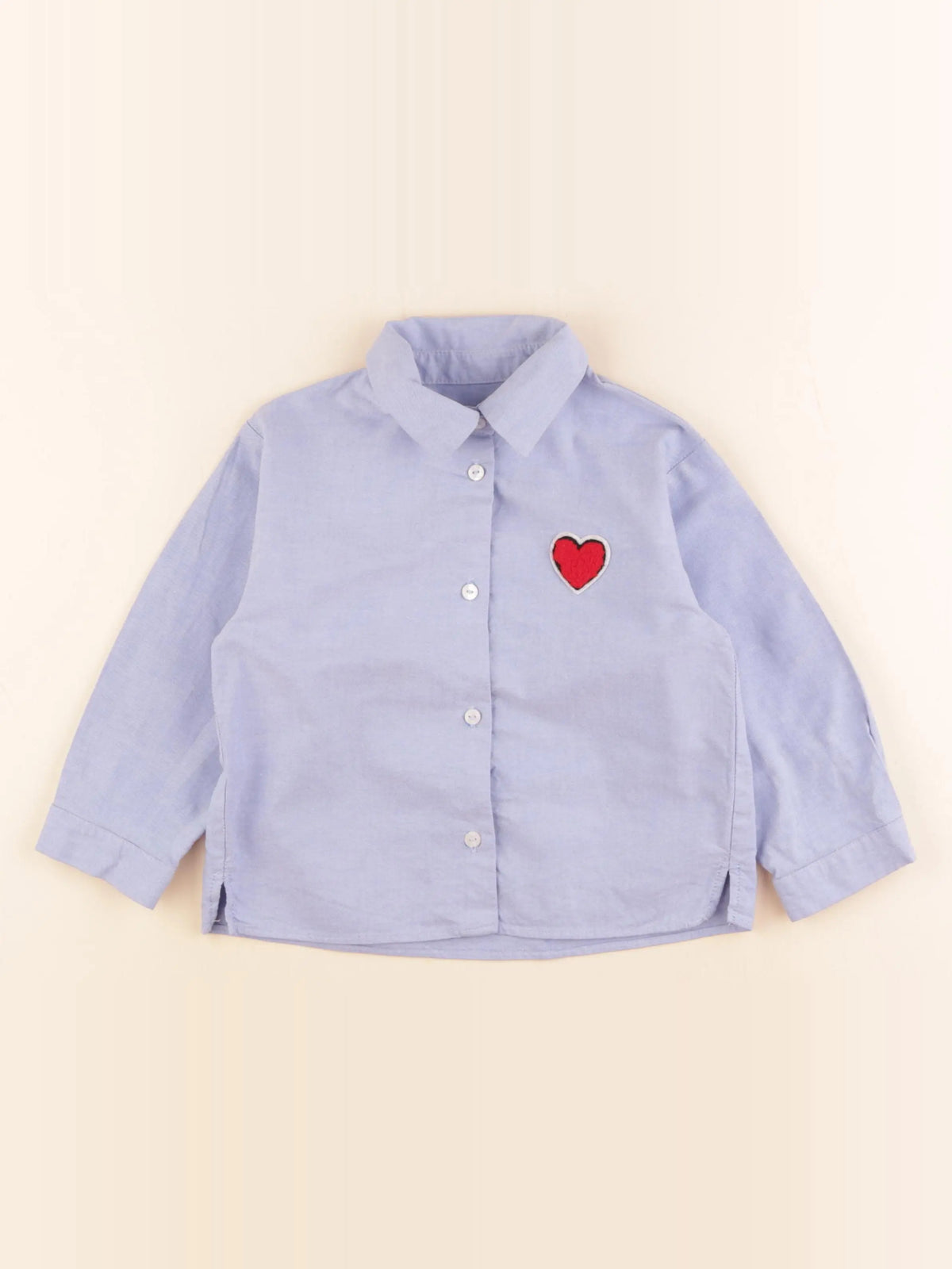 Zara - chemise bleu - 4 ans