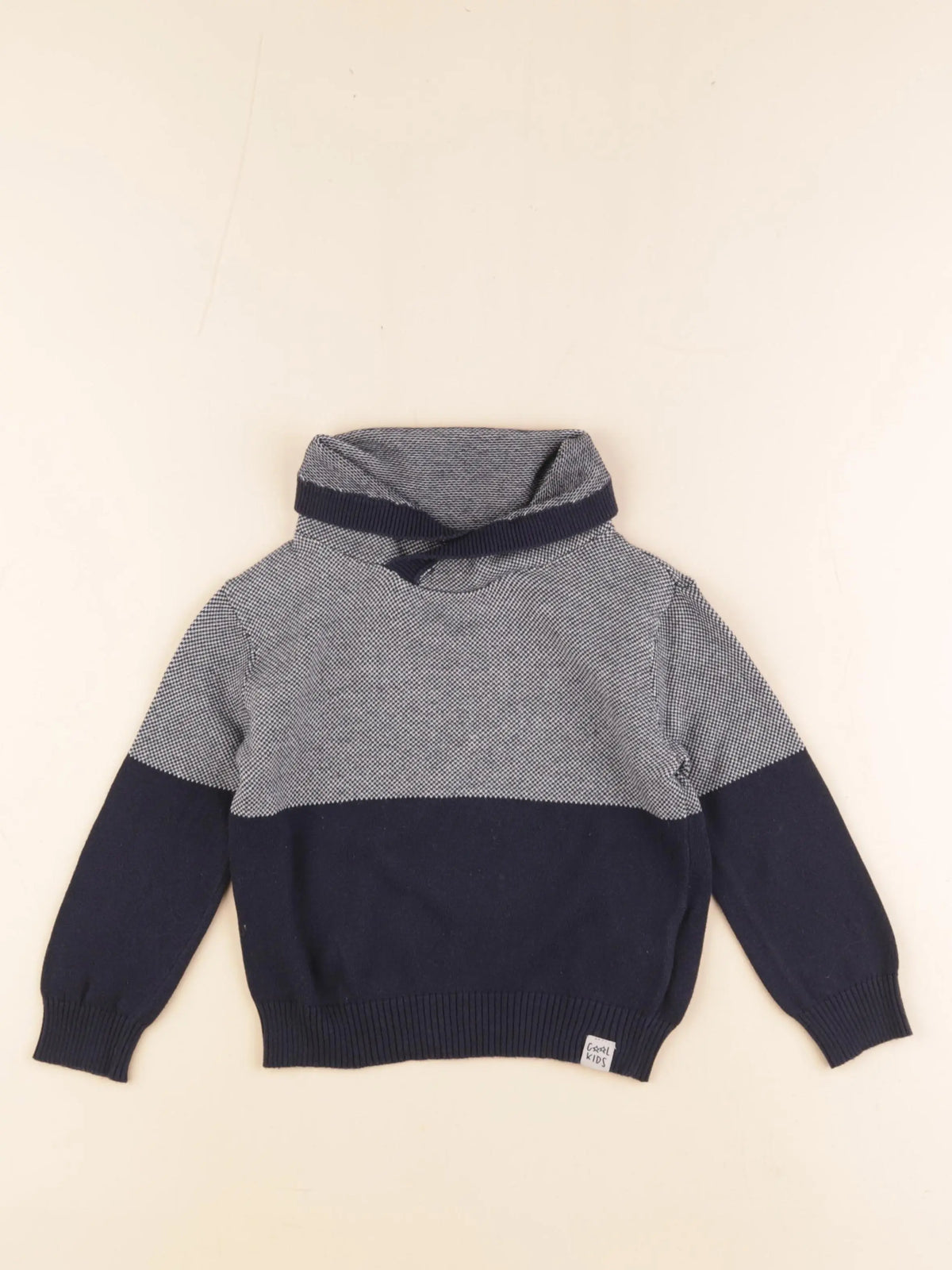 Vertbaudet - pull bleu - 6 ans