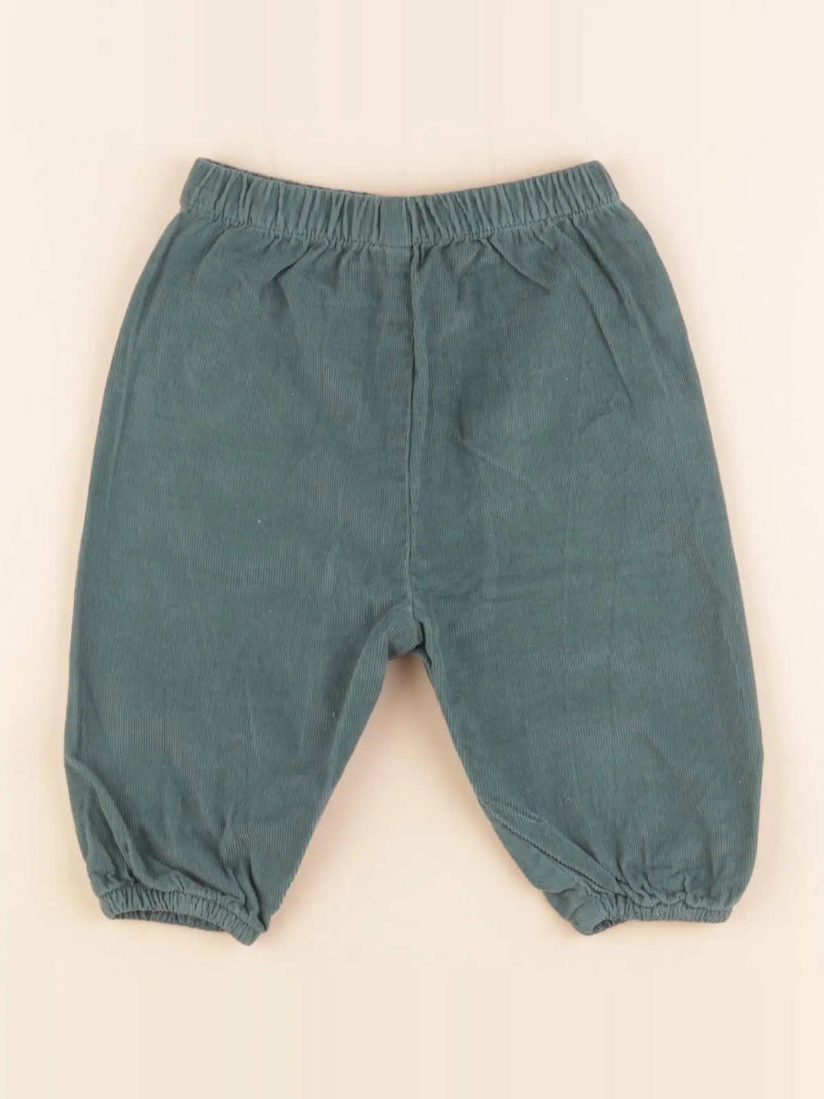 Boutchou - pantalon vert - 6 mois