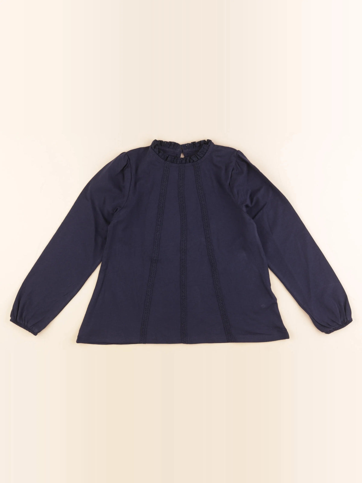 Vertbaudet - tee-shirt bleu - 10 ans