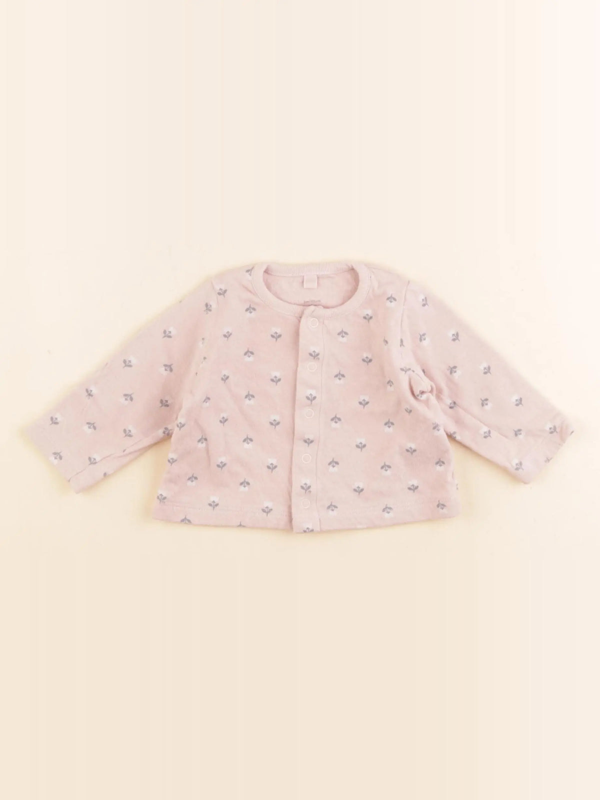 Petit Bateau - tee-shirt rose - 3 mois